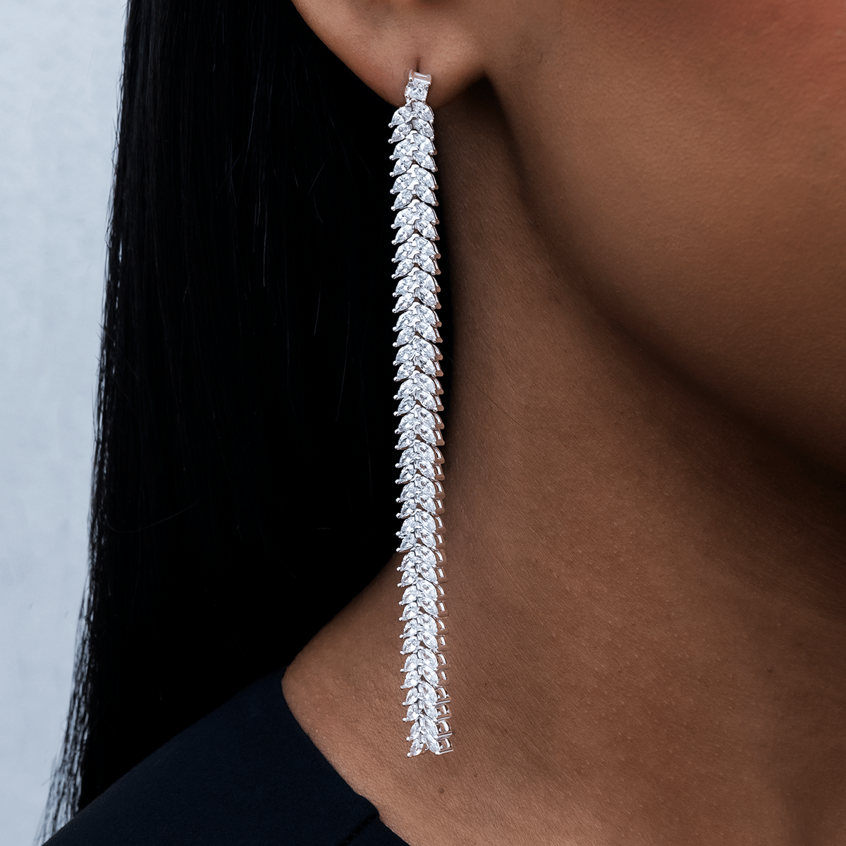 GLD PROMO - WOMEN Herringbone Dangle Earring