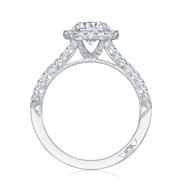 Tacori Twist Pave Diamond Engagement Ring