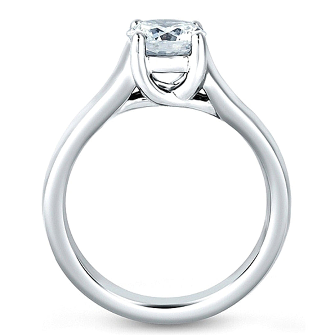 A.Jaffe French Solitaire Diamond Engagement Ring