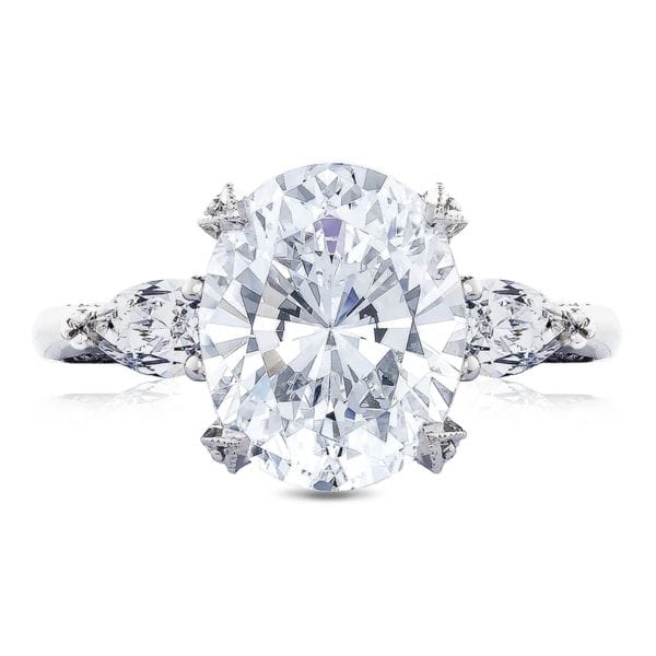 Tacori Royal T Three Stone Diamond Engagement Ring