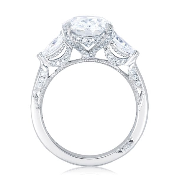 Tacori Royal T Three Stone Diamond Engagement Ring