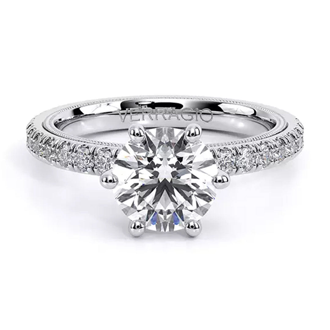 Verragio Pave Set Diamond Engagement Ring