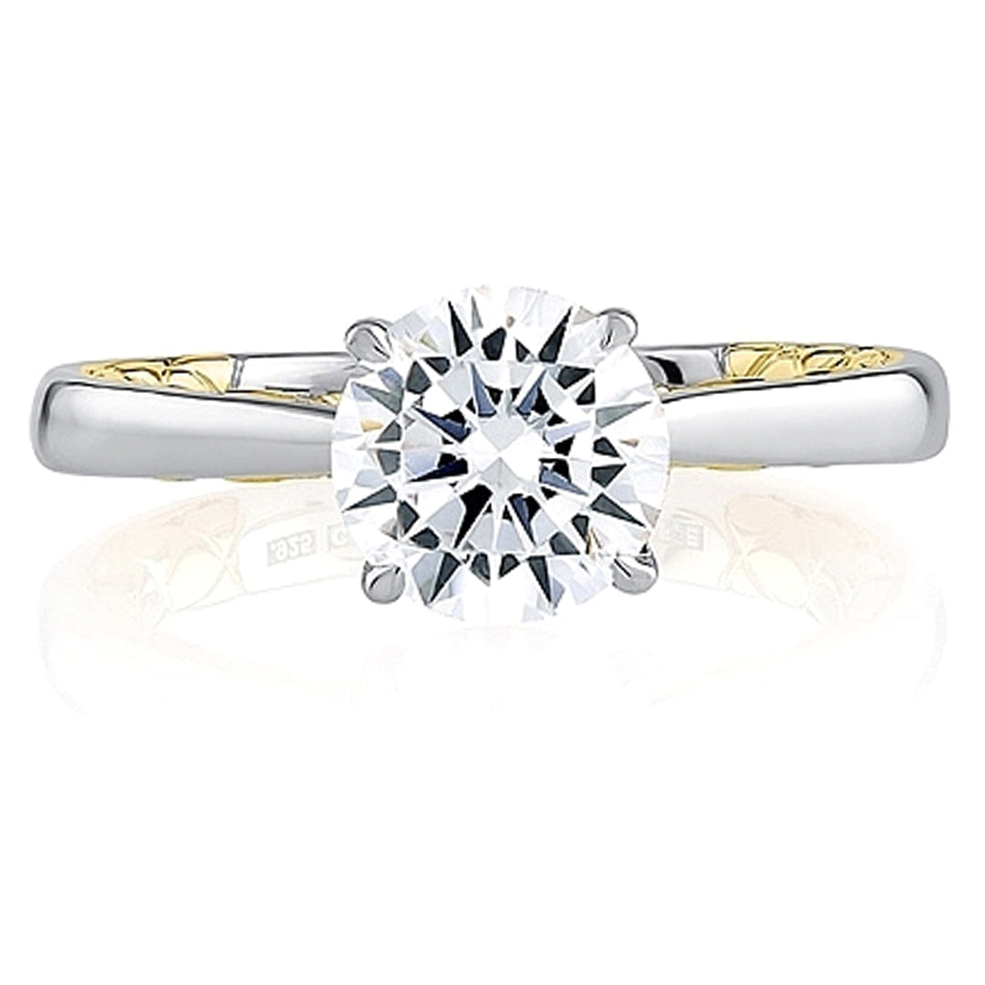 A.Jaffe Two Solitaire Engagement Ring