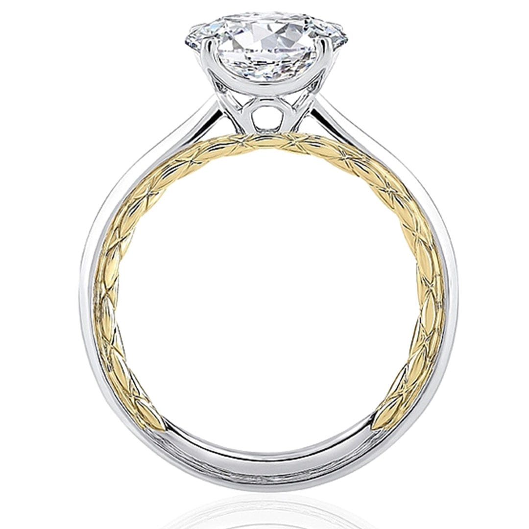 A.Jaffe Two Solitaire Engagement Ring
