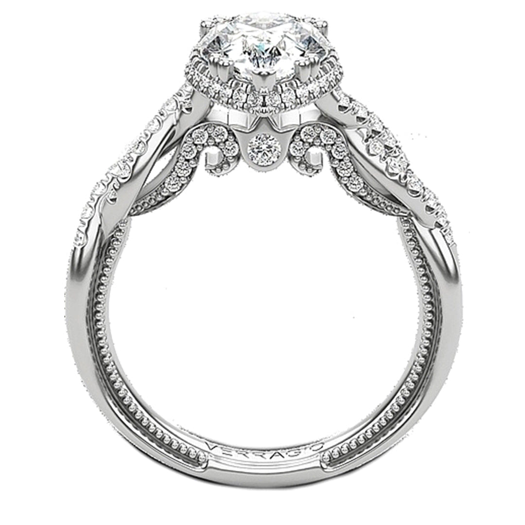 Verragio Pave Twist Diamond Engagement Ring