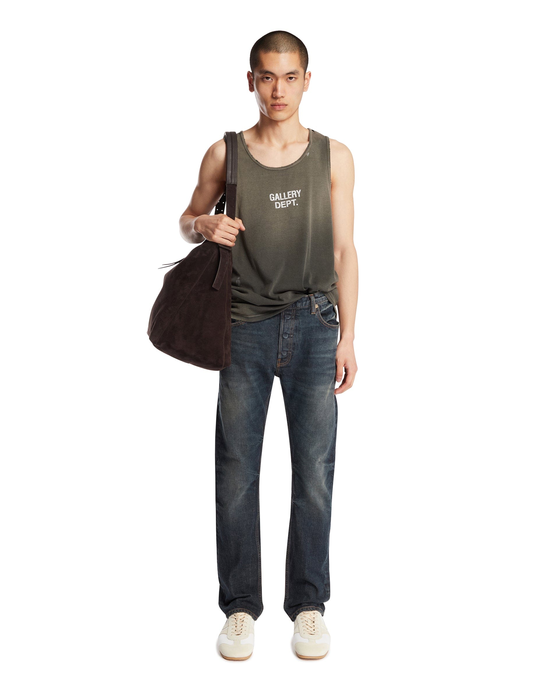 ANTIK DENIM Jeans A Gamba Dritta Blu