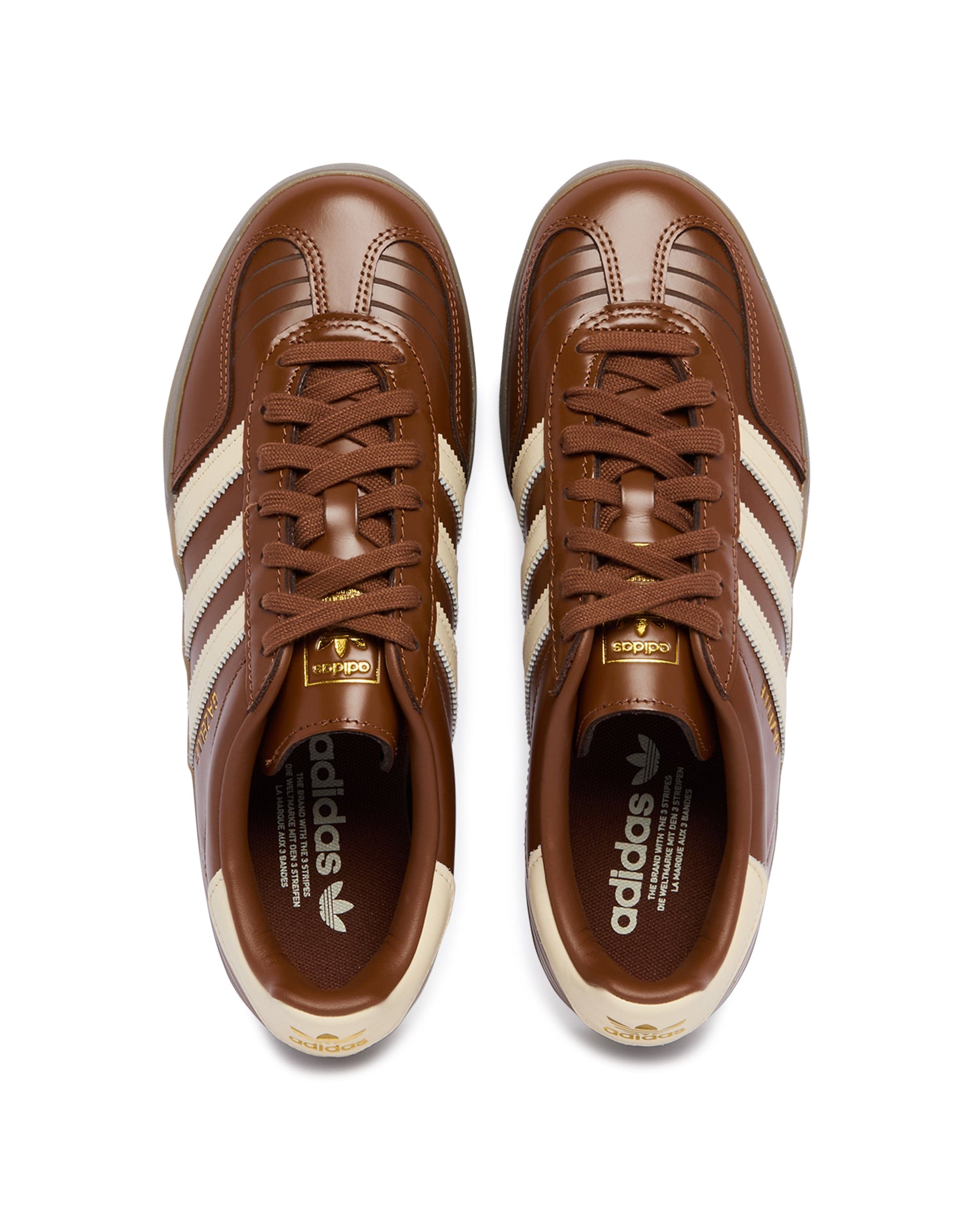 adidas Sneakers Gazelle Indoor In Pelle Marroni