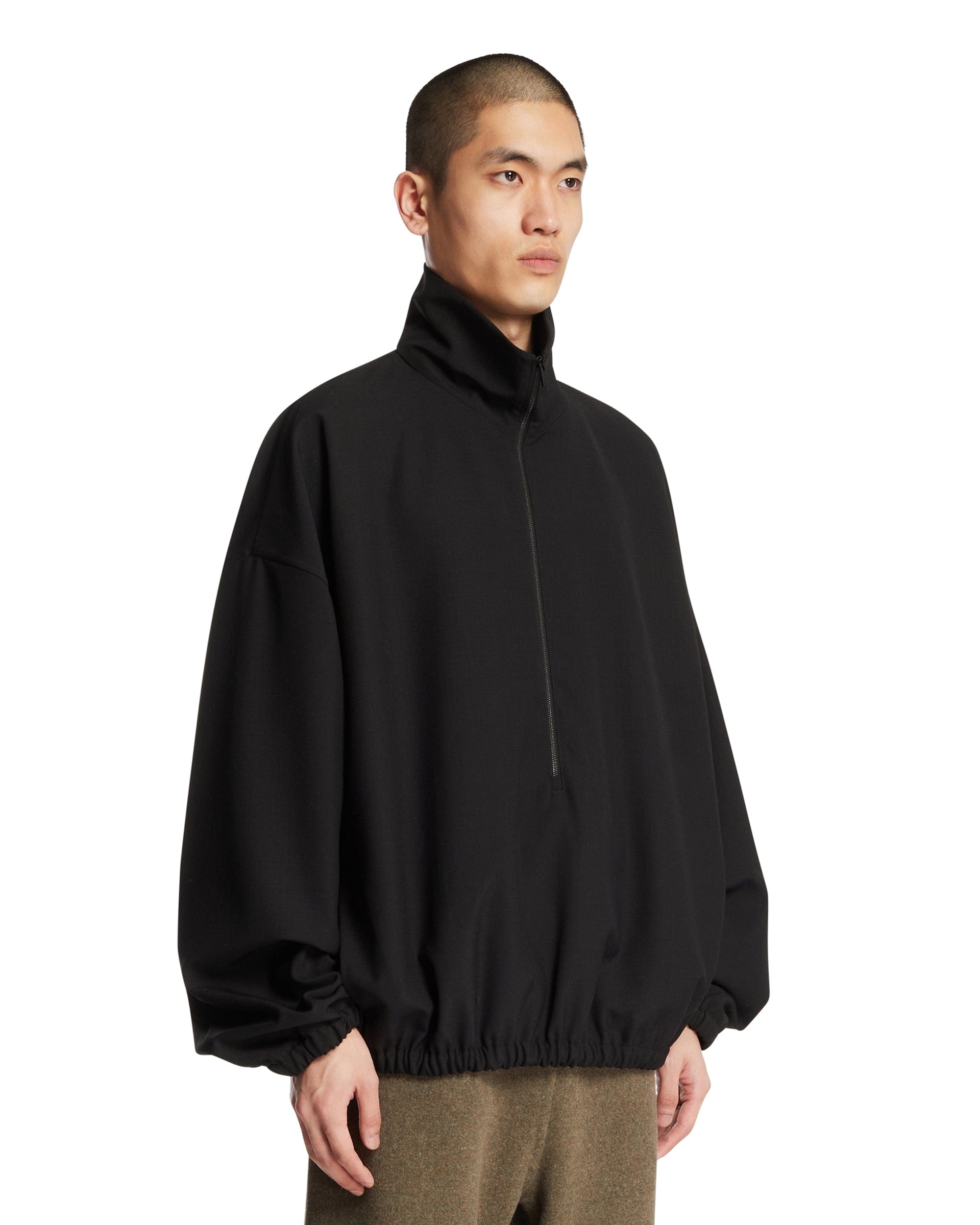 Fear of God Track Jacket A Mezza Zip Nera