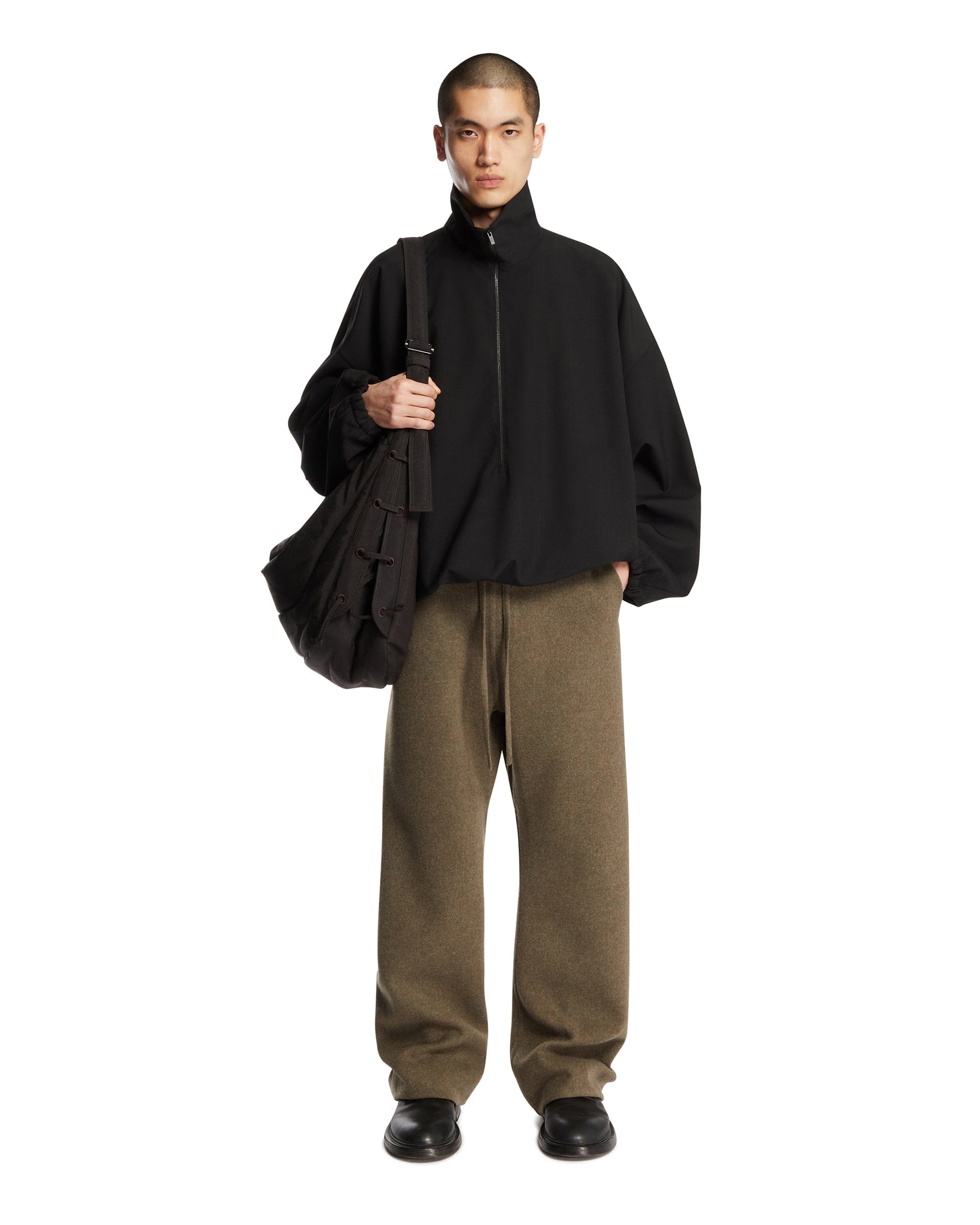 Fear of God Track Jacket A Mezza Zip Nera