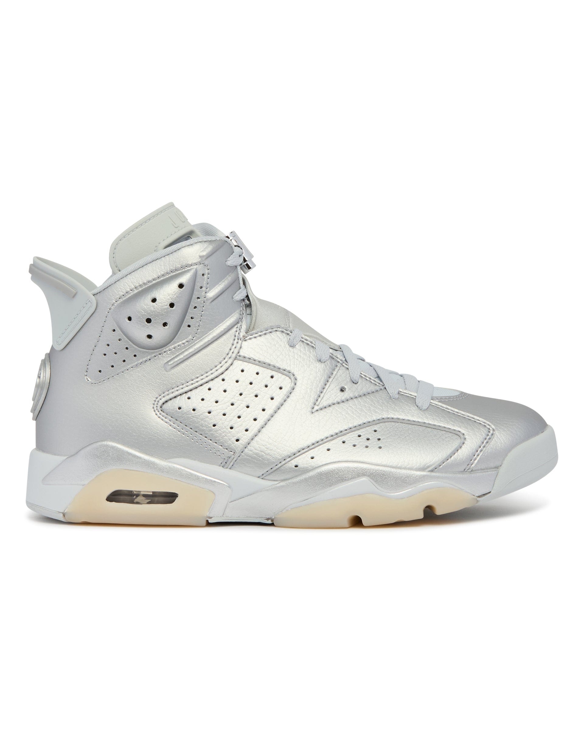 Nike Sneakers Air Jordan 6 Argentate