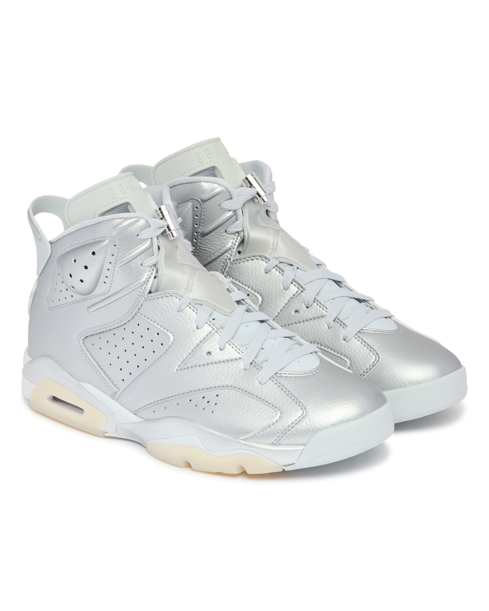 Nike Sneakers Air Jordan 6 Argentate