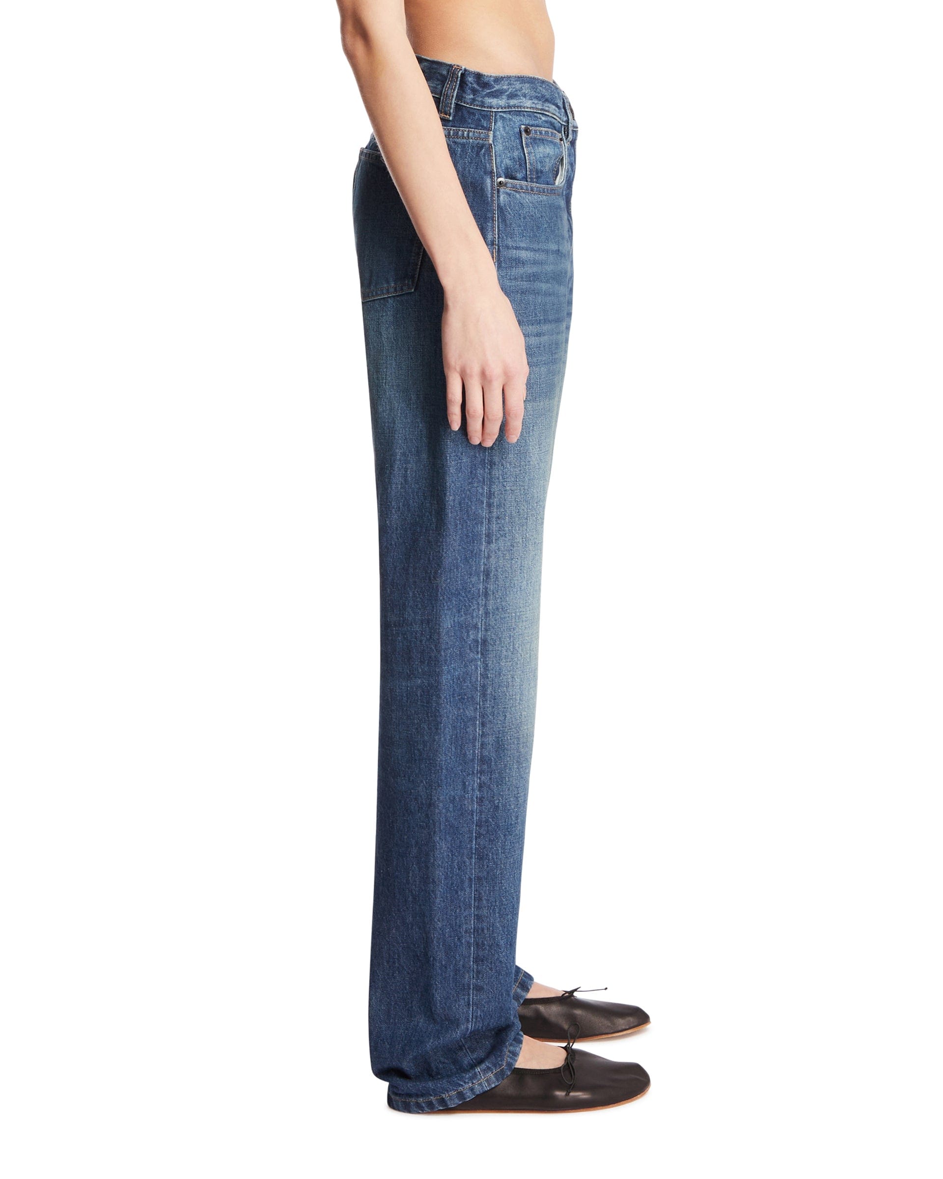 The Row Jeans A Cinque Tasche Blu