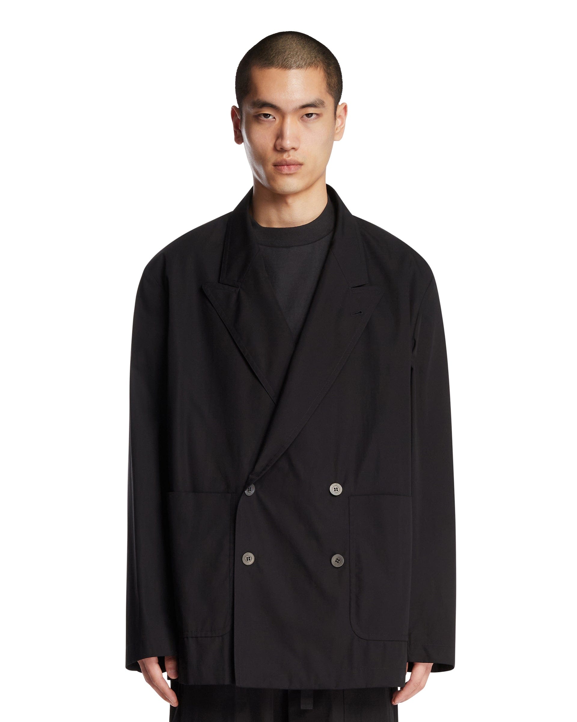 DRIES VAN NOTEN Blazer Doppiopetto Nero