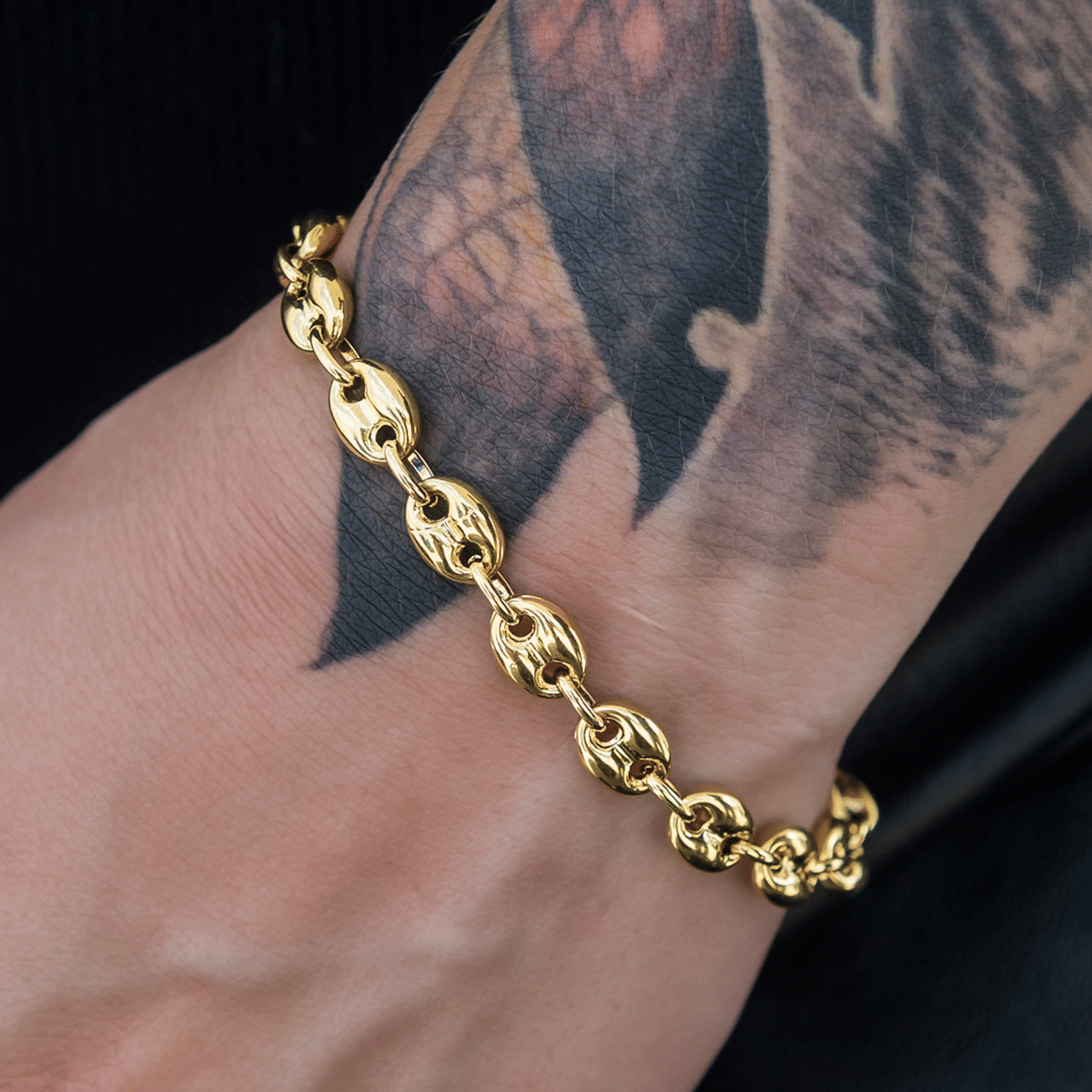 GLD PROMO SETS - WOMEN Valentina Bracelet in Yellow Gold- 7mm