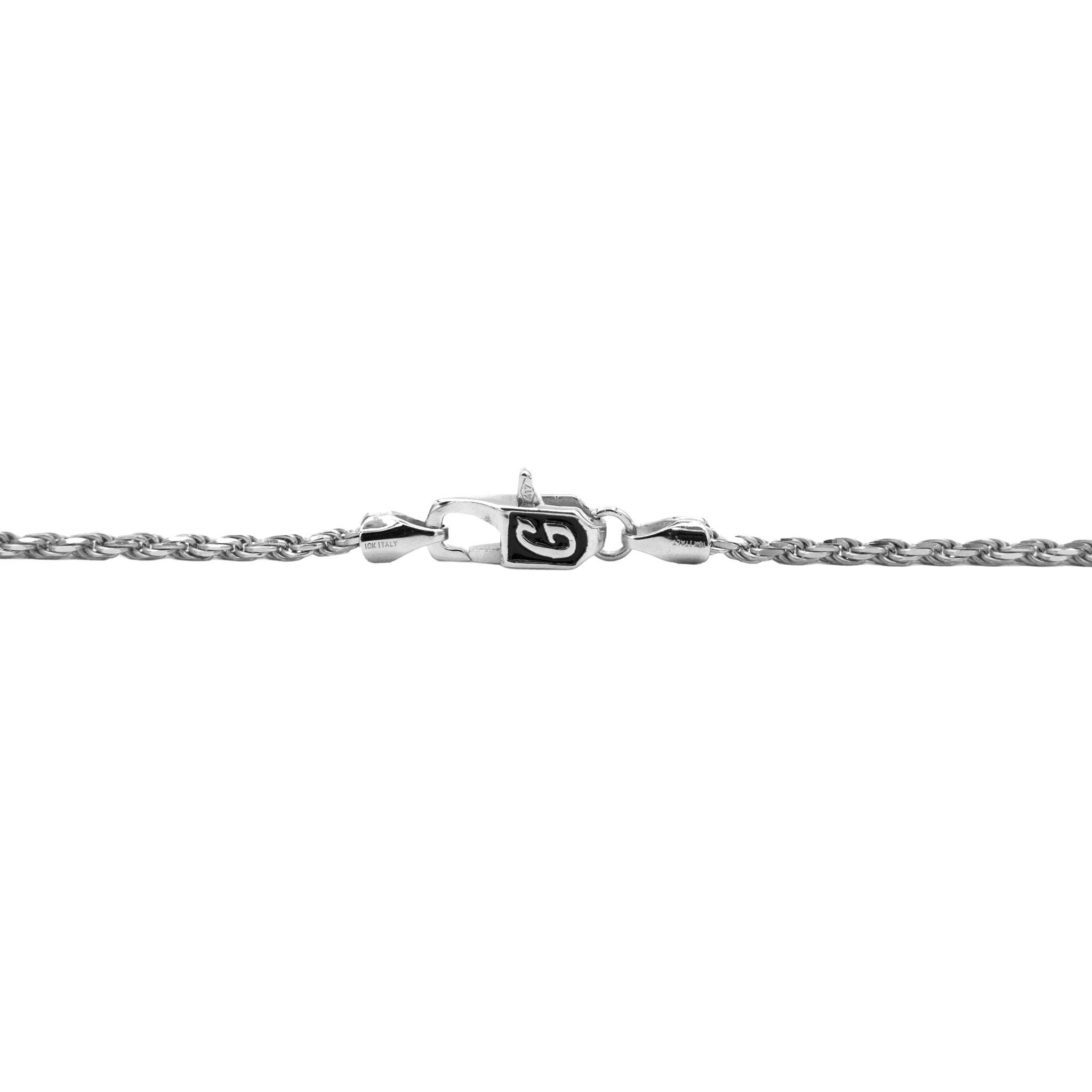 GLD Women Rope Necklace in Sterling Silver - 4mm