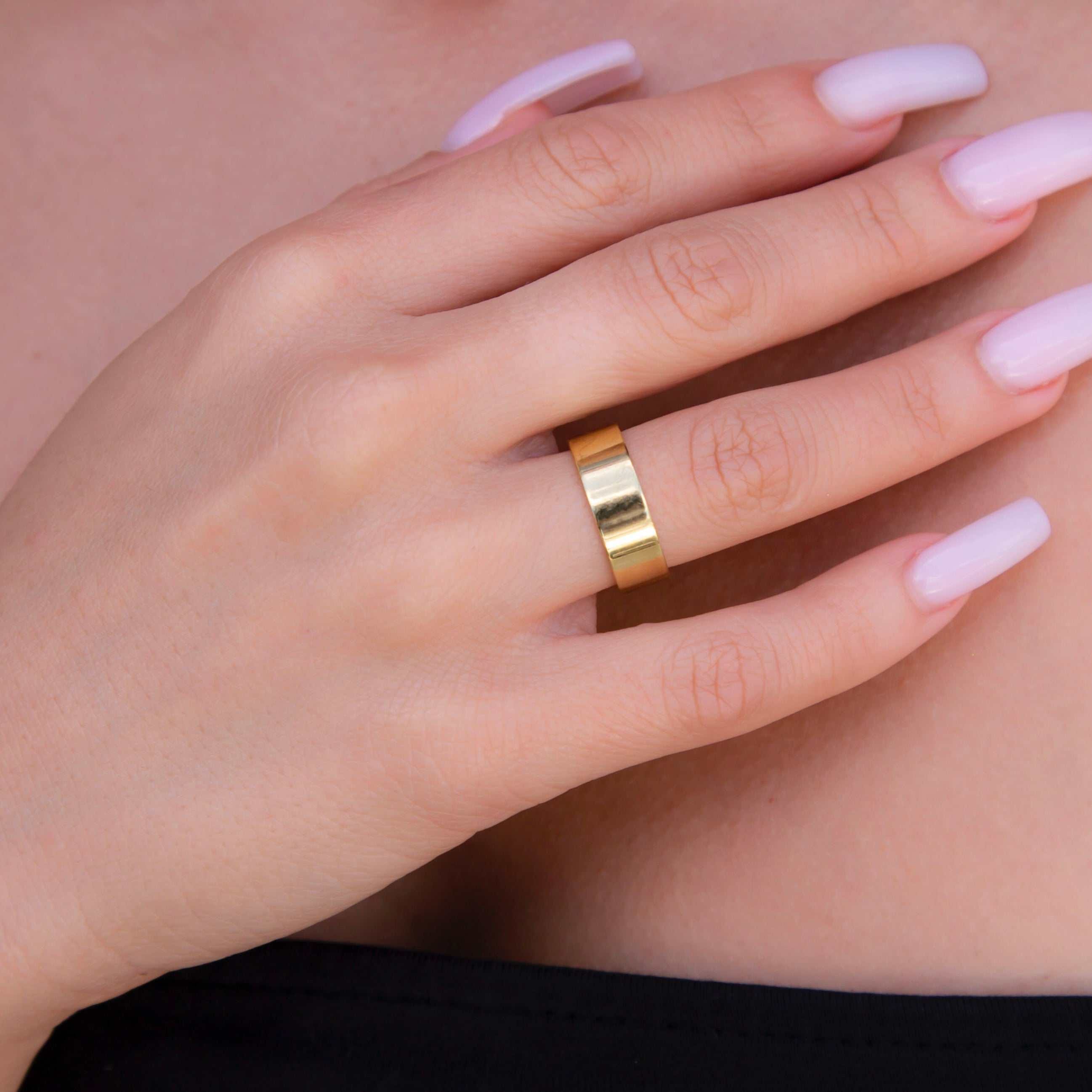 GLD PROMO SETS - WOMEN Flat Band Ring