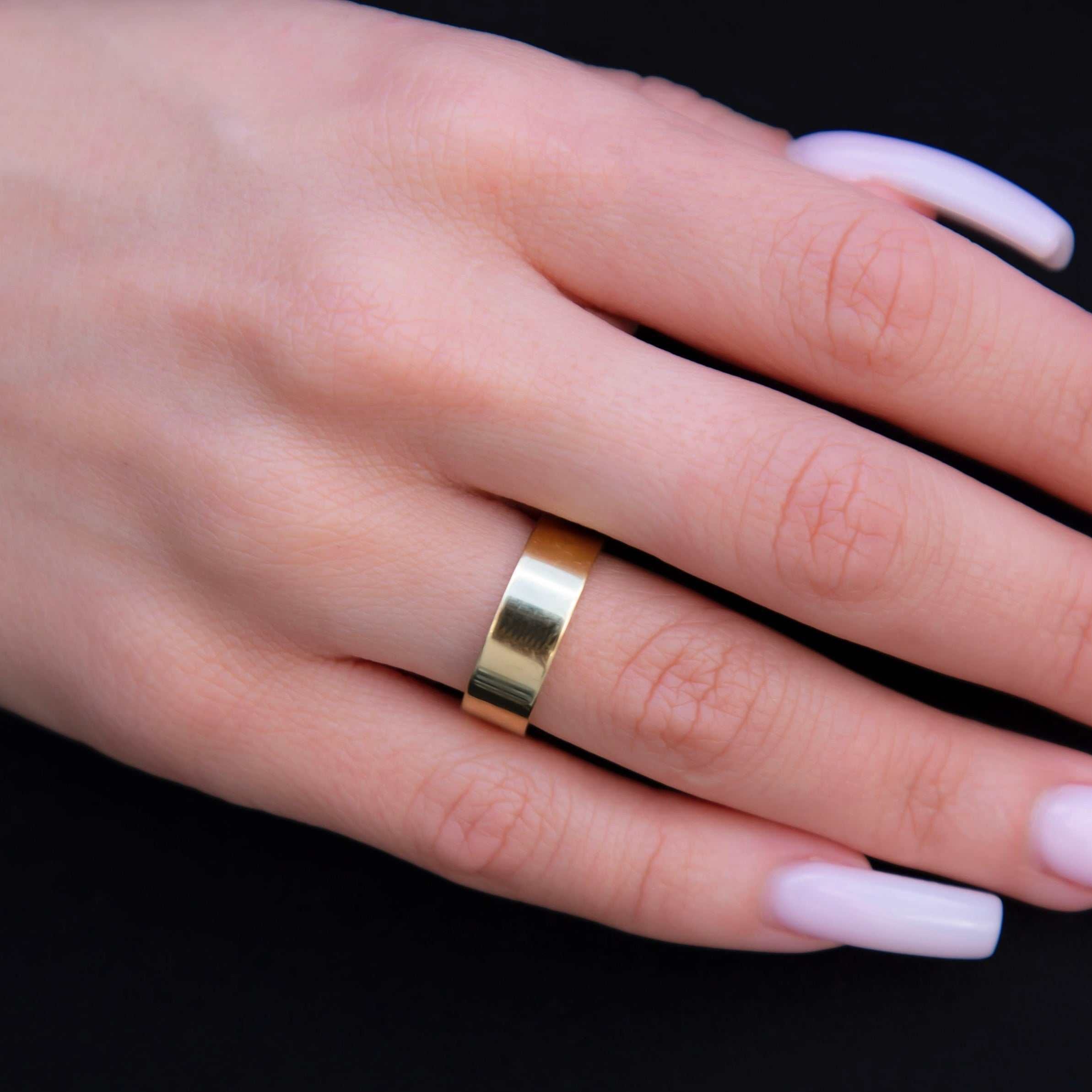GLD PROMO SETS - WOMEN Flat Band Ring