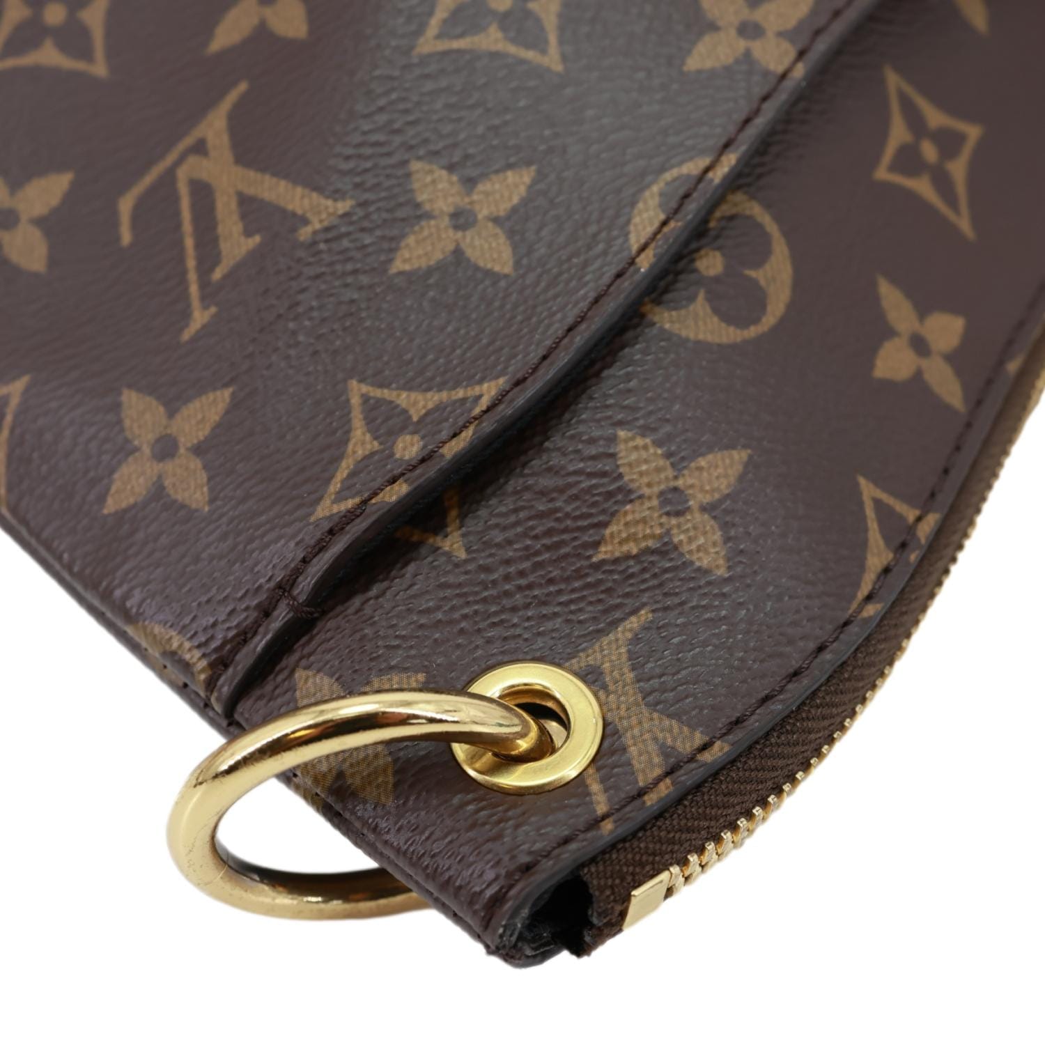 LOUIS VUITTON Odeon NM MM Monogram Canvas Shoulder Bag Black