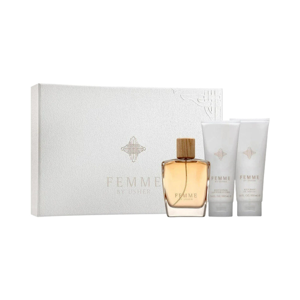 USHER Femme 3 Piece 100ml Eau de Parfum