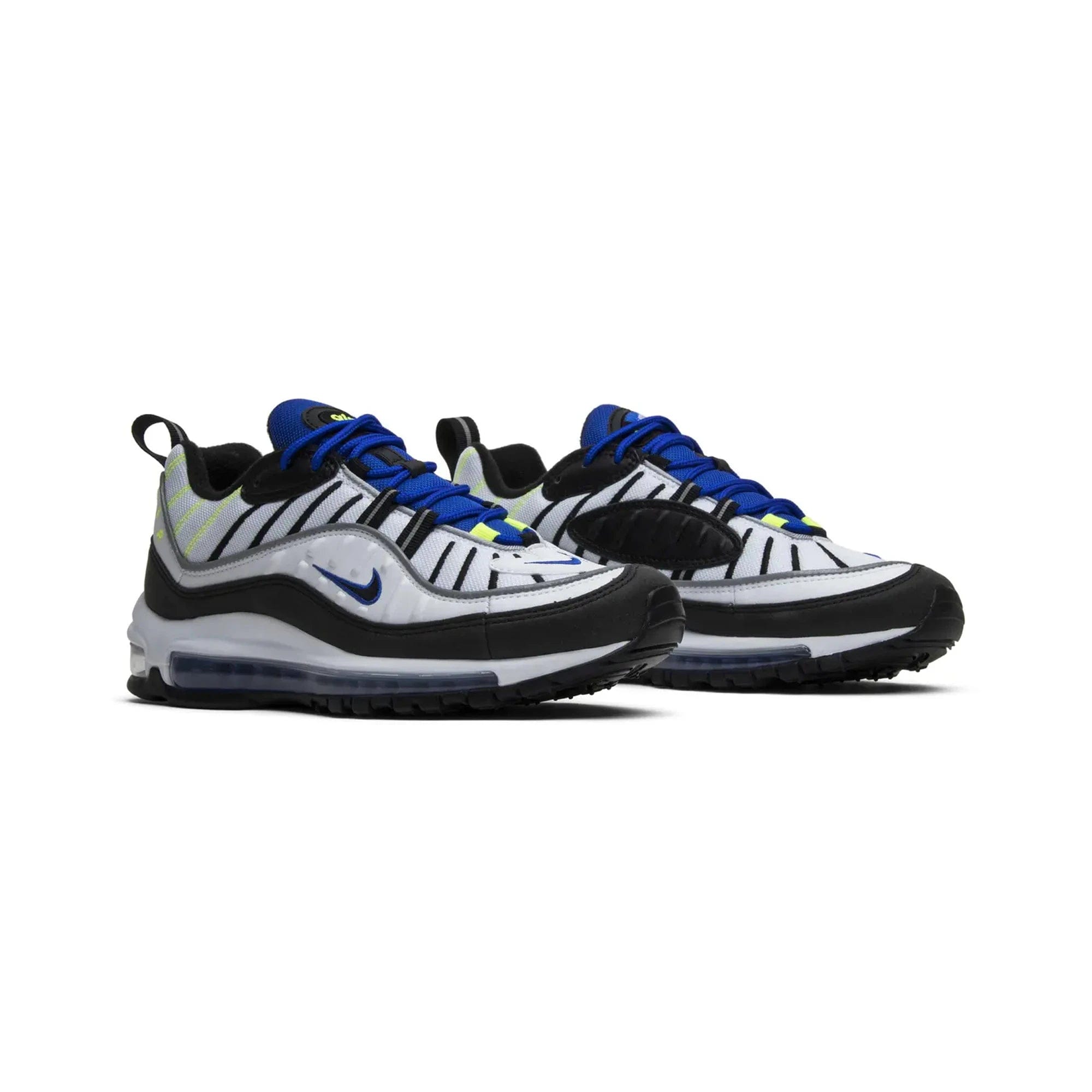 Nike Air Max 98 'White Black Racer Blue' (2018)