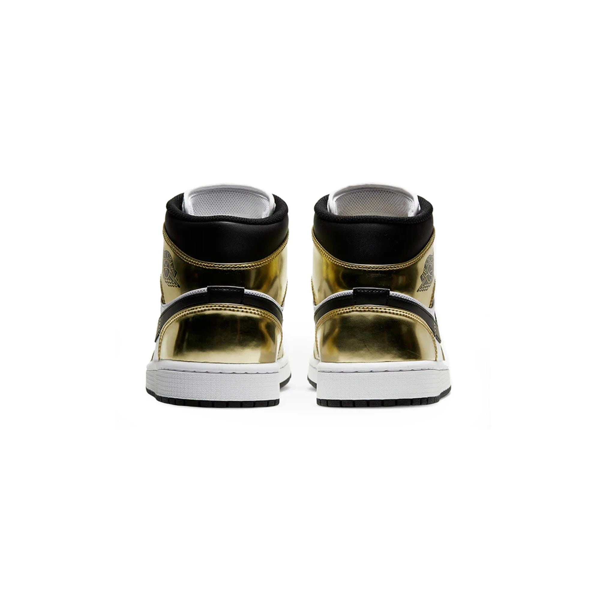 Air Jordan 1 Mid 'Metallic Gold Black White' (2020)