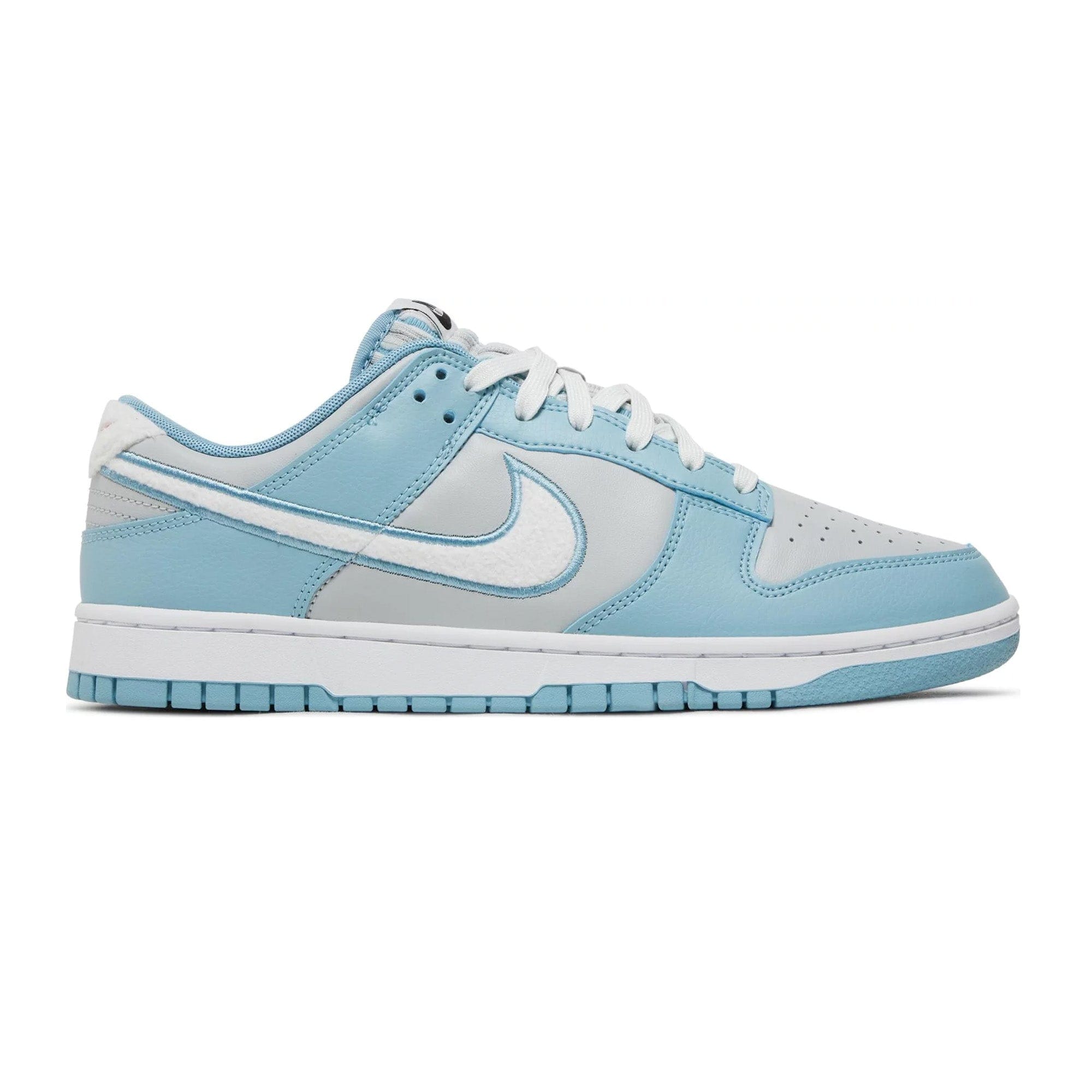 Nike Dunk Low Retro 'Fleece Swoosh Worn Blue'