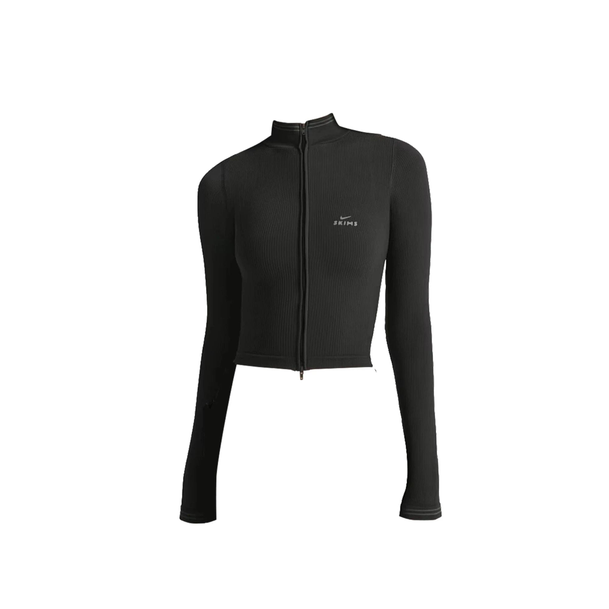 Nike Skims Ribbed Seamless Jacket 'Obsidian / Armor'