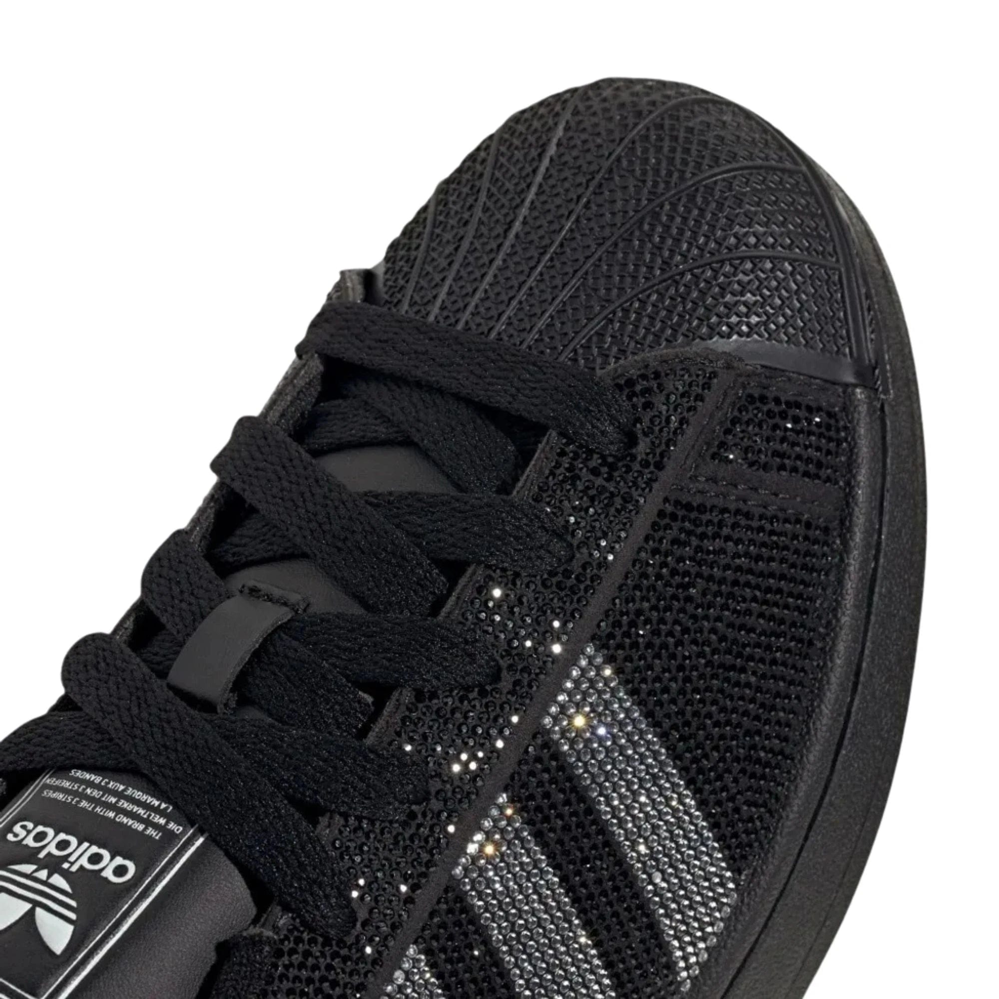 Adidas Superstar II 'Core Black Silver Metallic Off White' Women's (2025)