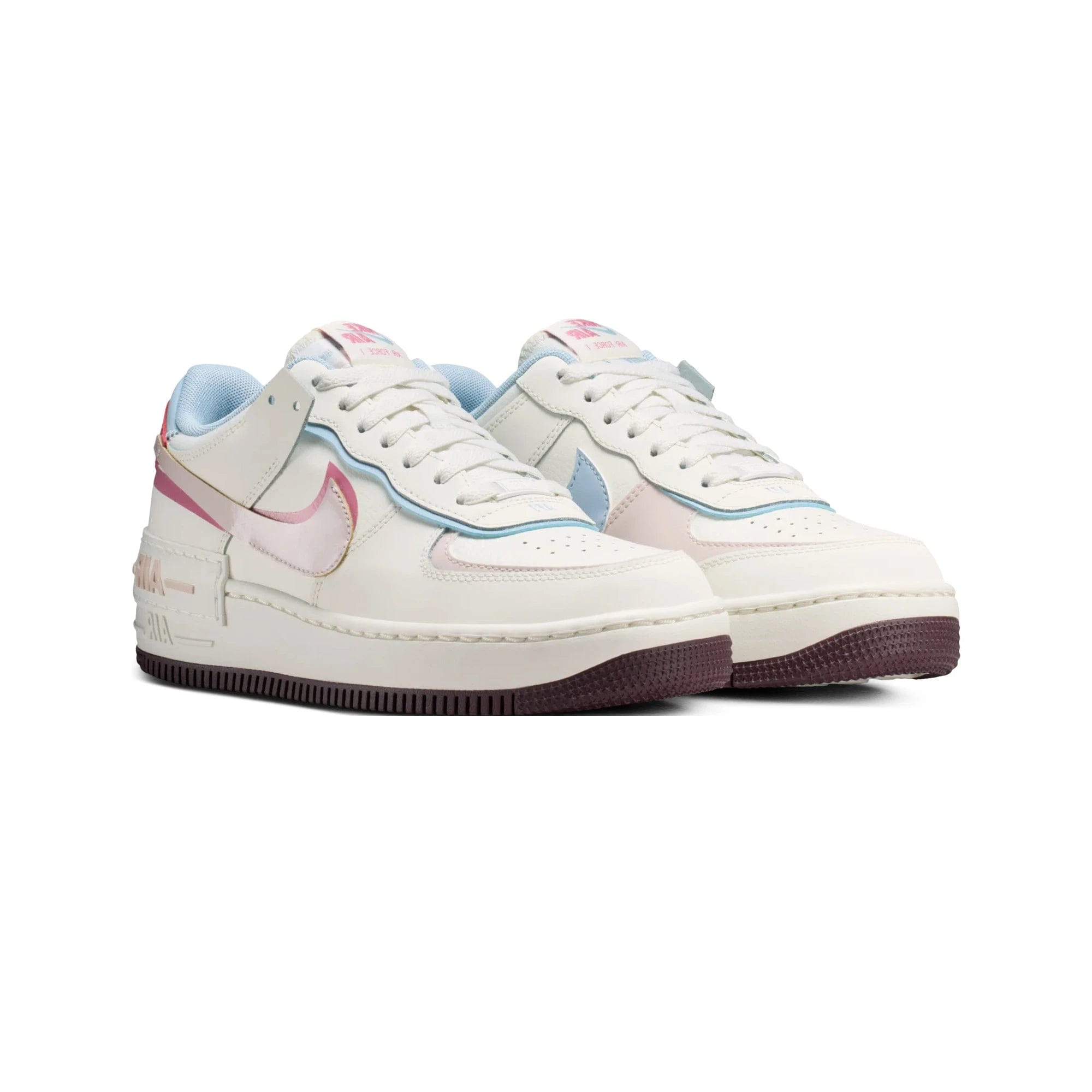 Nike Air Force 1 Shadow 'White Pink Blue' Women's (2026)