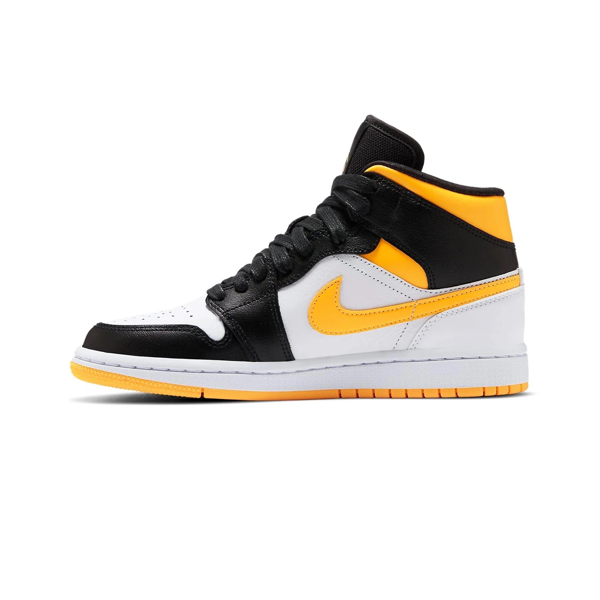 Air Jordan 1 Mid 'Laser Orange Black' Women's (2020)