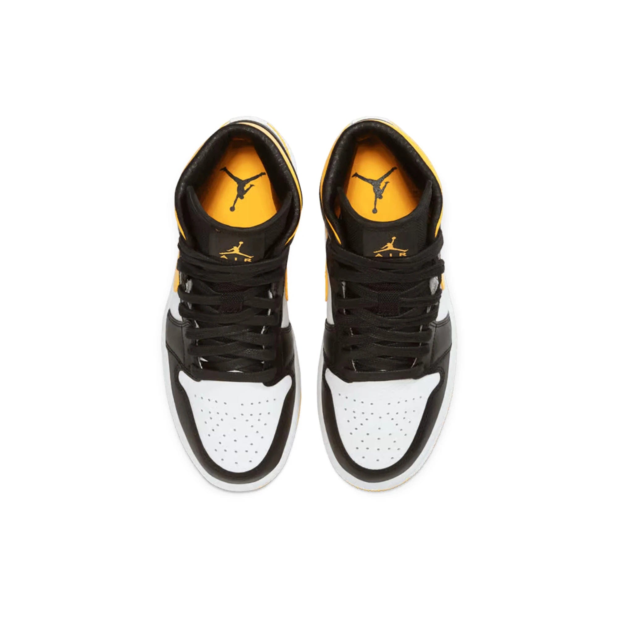 Air Jordan 1 Mid 'Laser Orange Black' Women's (2020)