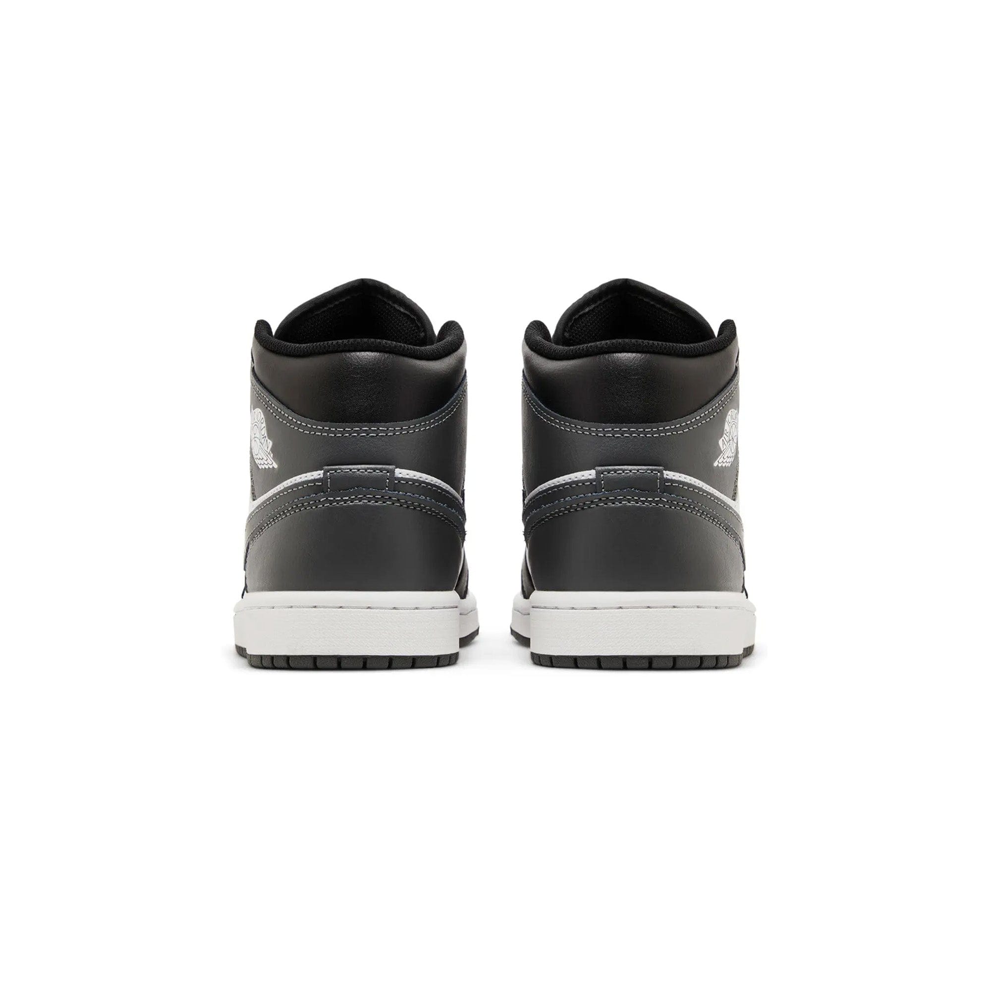 Air Jordan 1 Mid 'Black White Iron Grey' (2024)