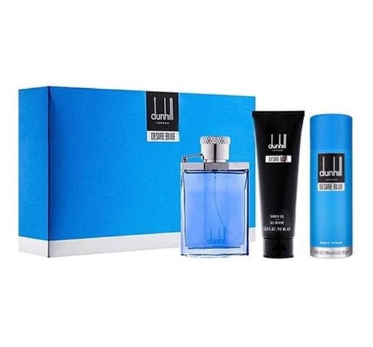 Dunhill Desire Blue 3 Piece by Dunhill for Men Eau de Toilette (Gift Set)