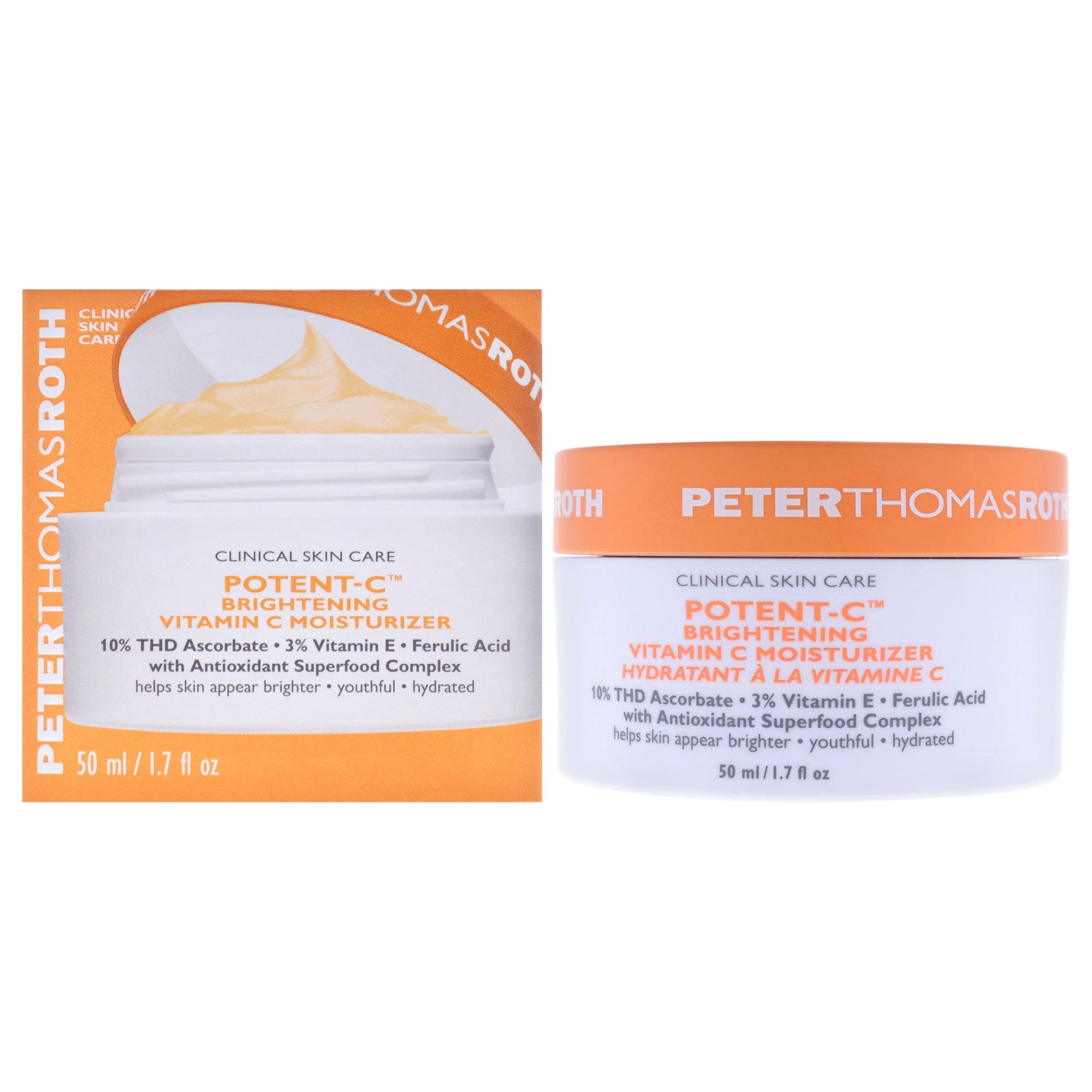 Peter Thomas Roth Potent-C Bright and Plump Moisturizer by Peter Thomas Roth for Unisex - 1.7 oz Moisturizer