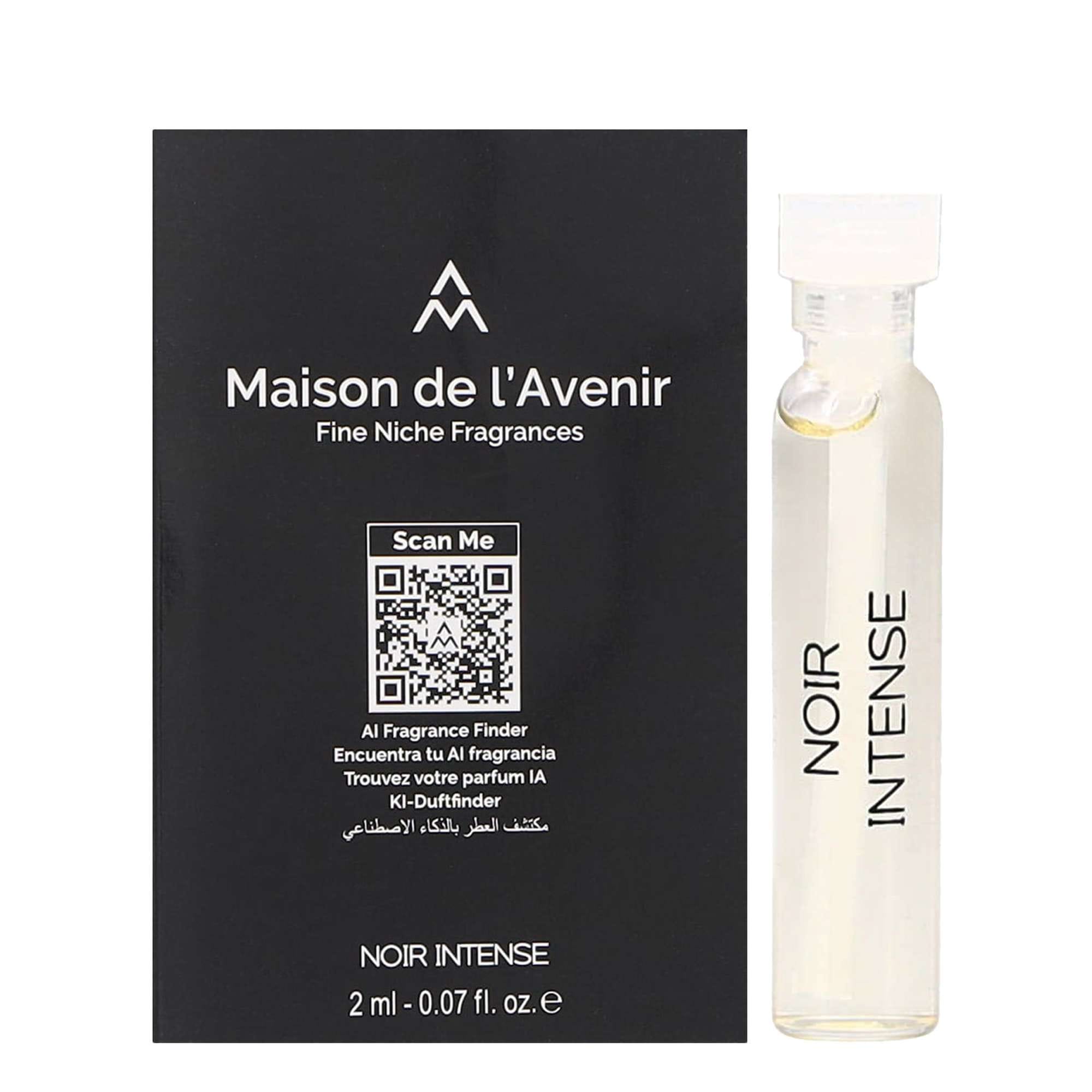 Sample Maison de l'Avenir Noir Intense Eau de Parfum 2ml