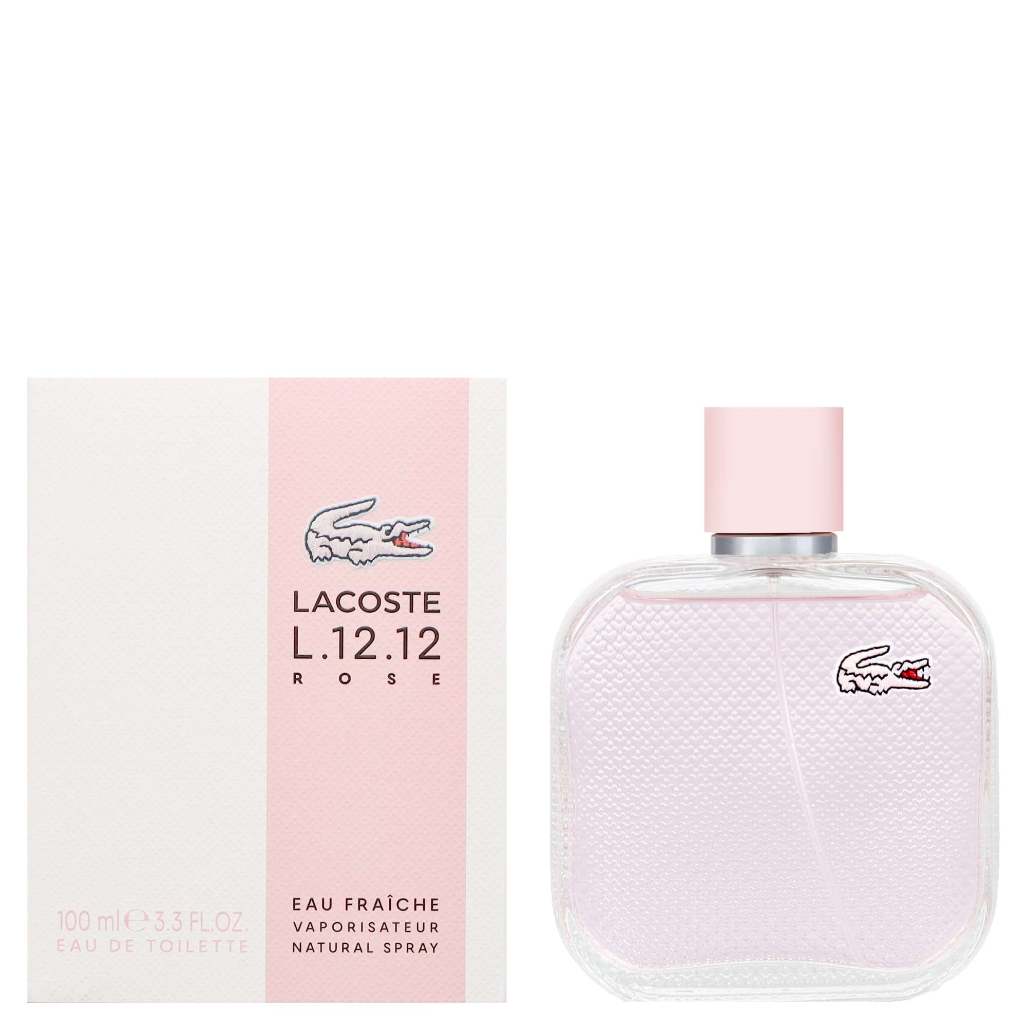Lacoste L.12.12 Rose Eau Fraiche Eau de Toilette Spray 100ml
