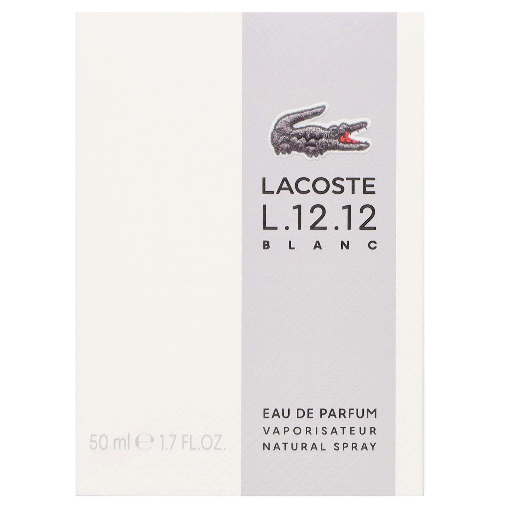 Lacoste L.12.12 Blanc Pour Lui Eau de Parfum Spray 50ml