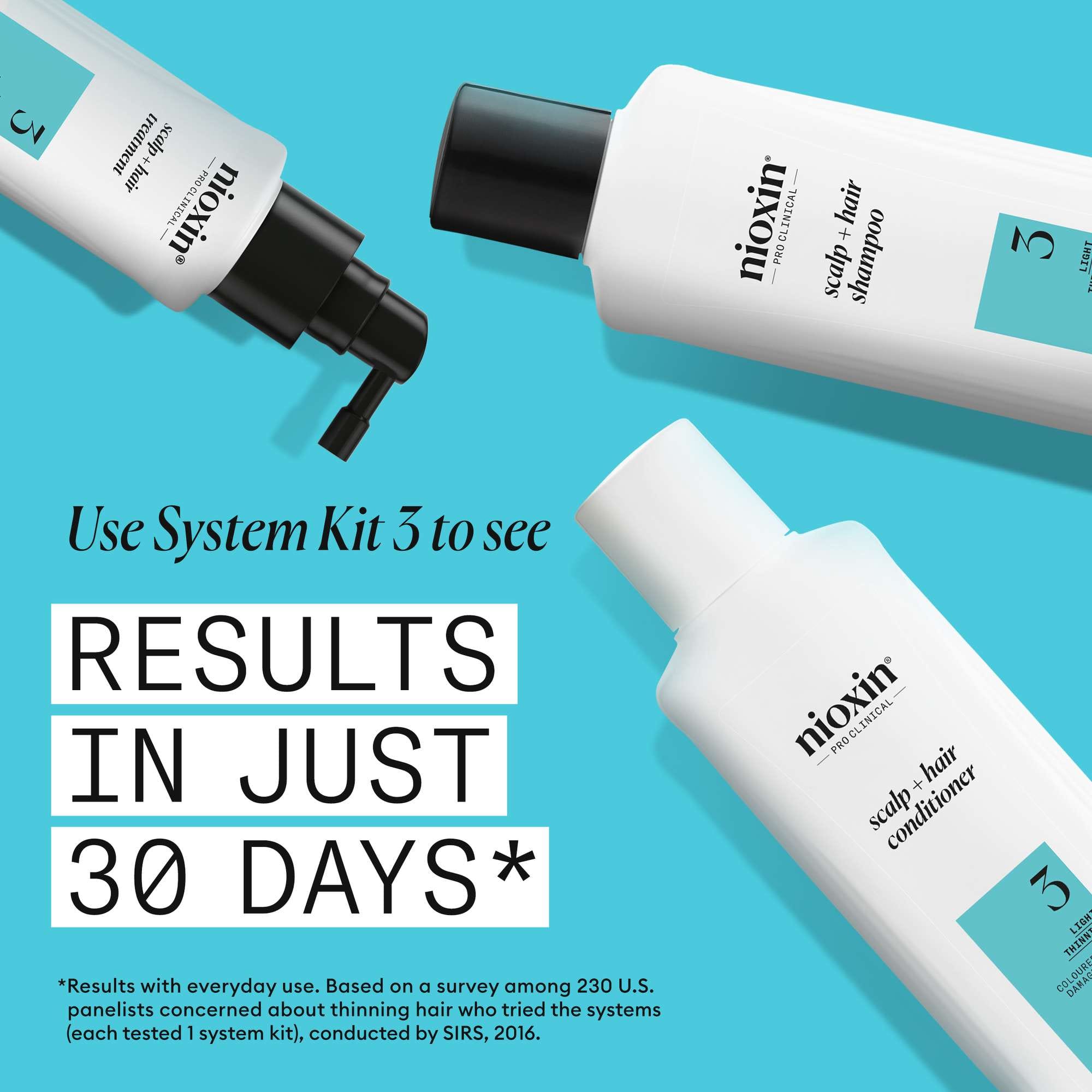 Nioxin Pro Clinical System 3 Conditioner for Coloured Hair with Light Thinning 300ml