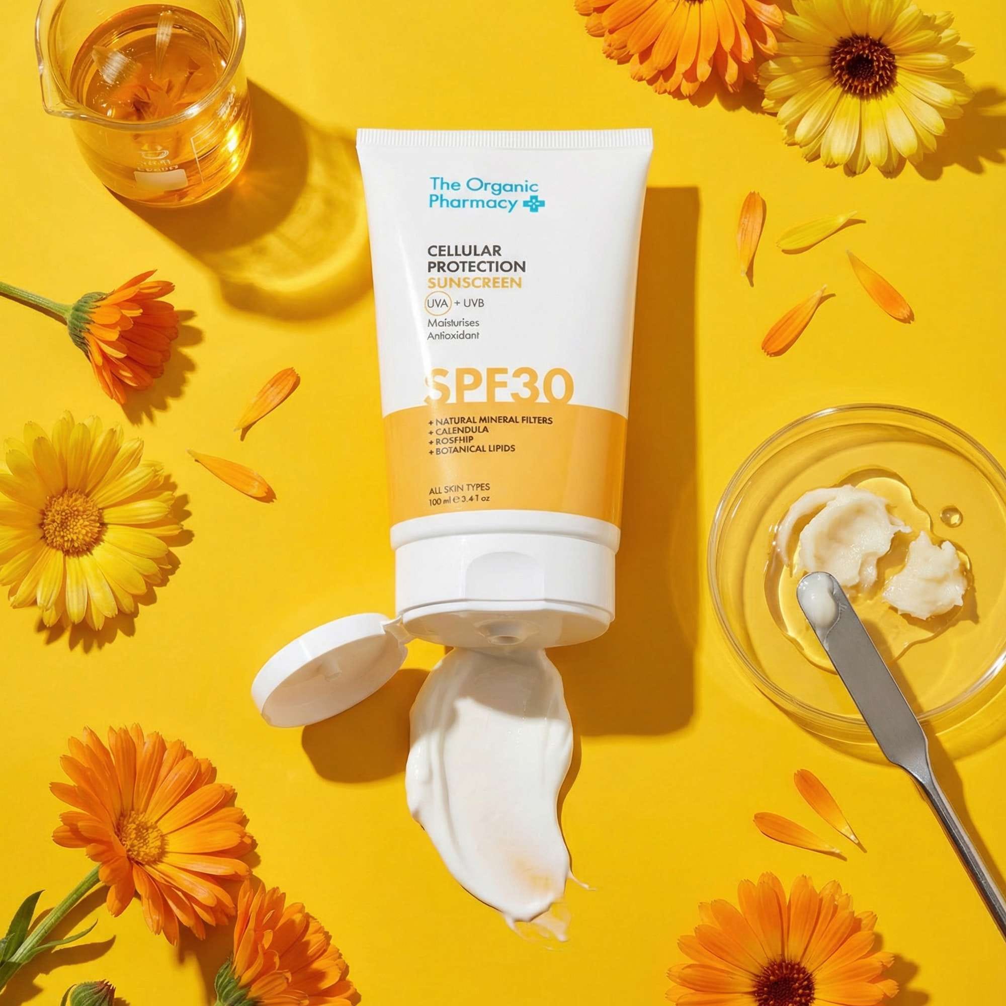 The Organic Pharmacy Suncare Cellular Protection Sunscreen SPF 30 100ml
