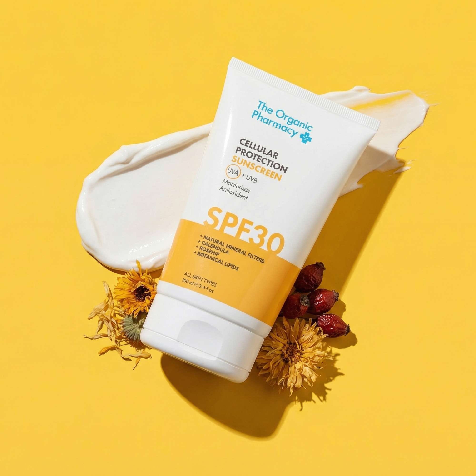 The Organic Pharmacy Suncare Cellular Protection Sunscreen SPF 30 100ml