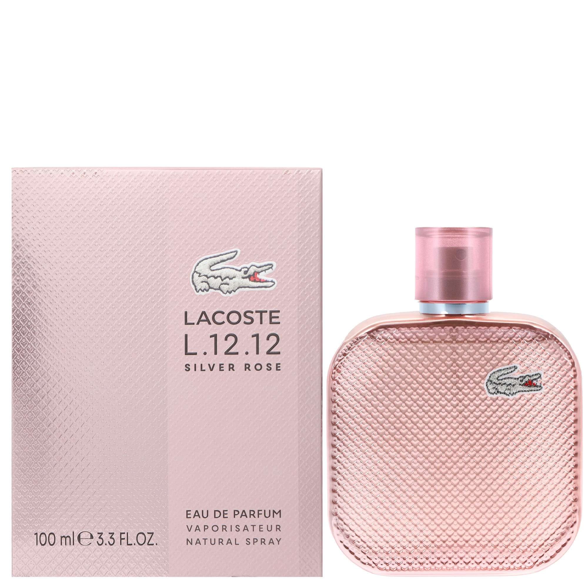 Lacoste L.12.12 Silver Rose Eau de Parfum Spray 100ml