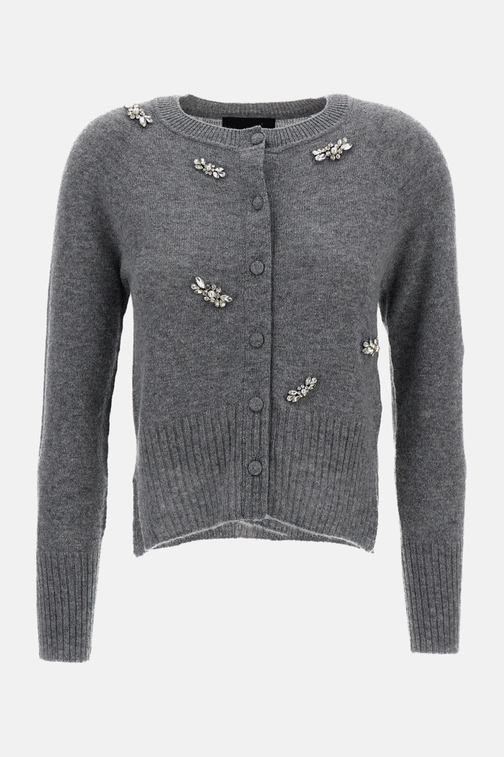 Simone Rocha CARDIGAN IN CASHMERE CON CRISTALLI