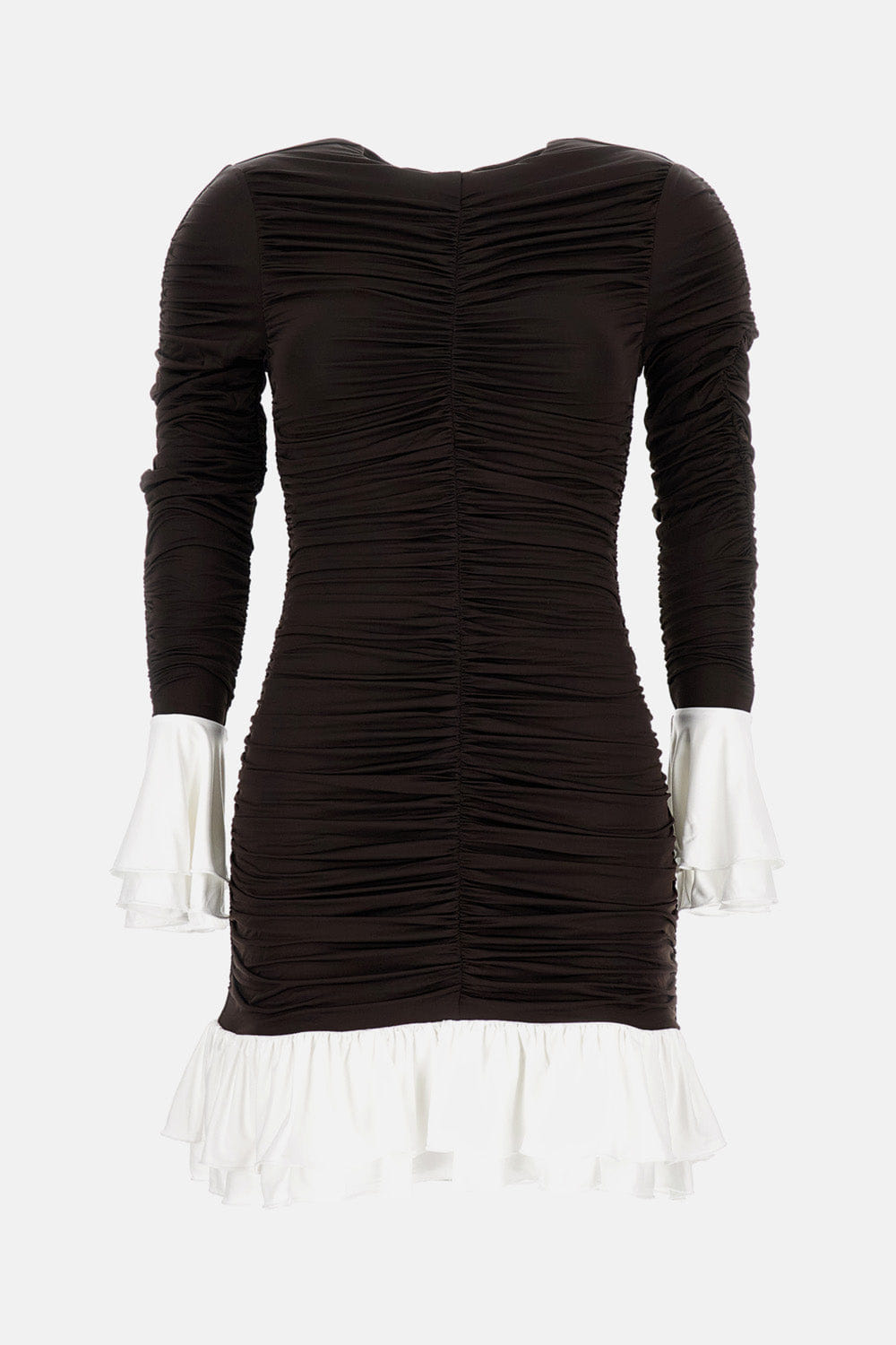 Rotate MINI RUCHED DRESS