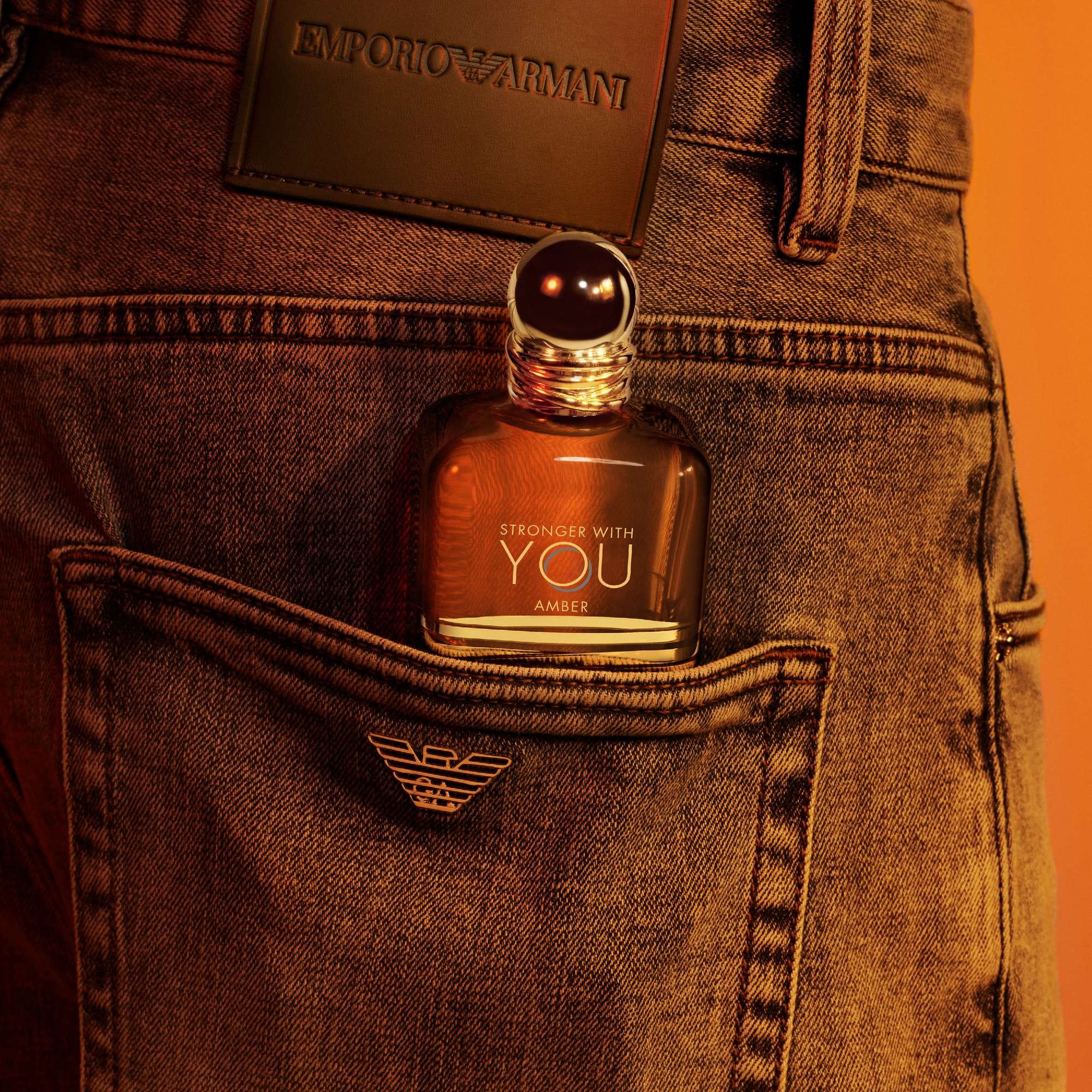Armani Stronger With You Amber Eau de Toilette Spray 100ml