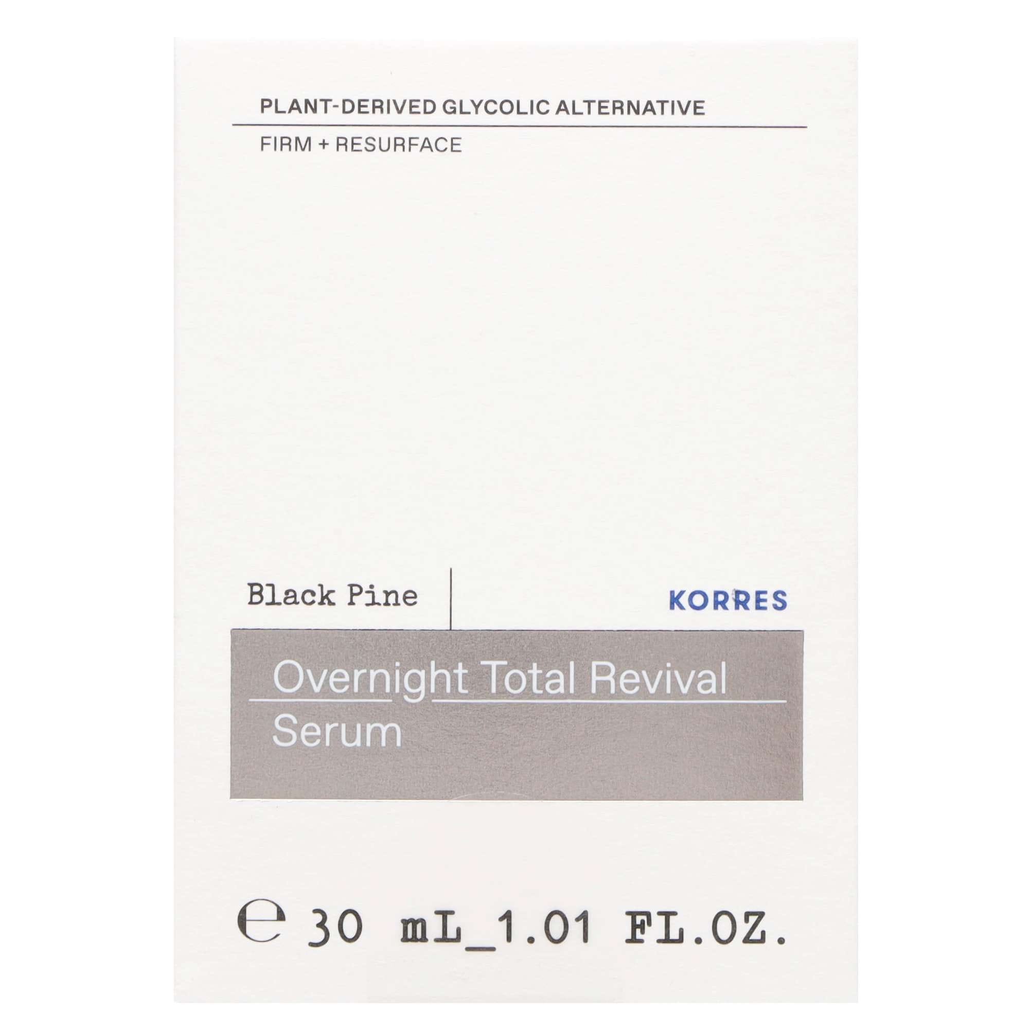 KORRES Black Pine Overnight Total Revival Serum 30ml