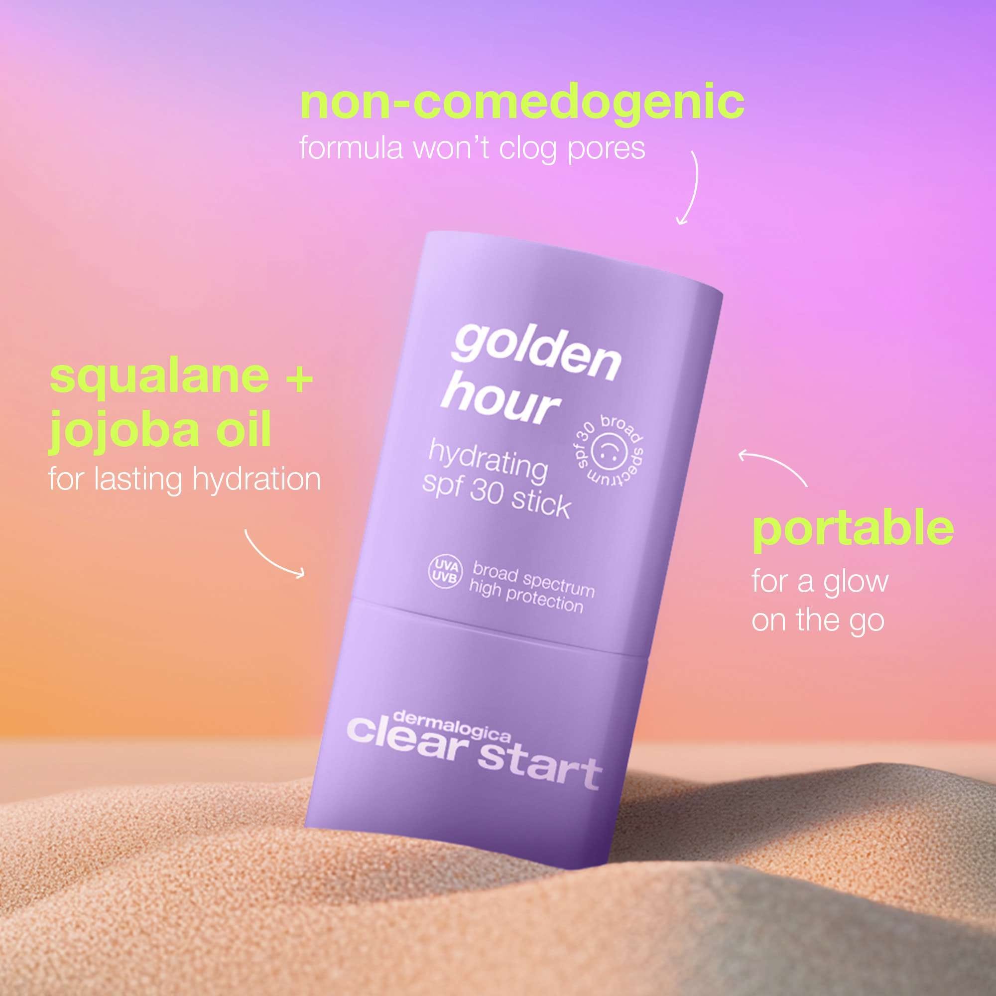Dermalogica Clear Start Golden Hour Clarifying SPF Stick 19g