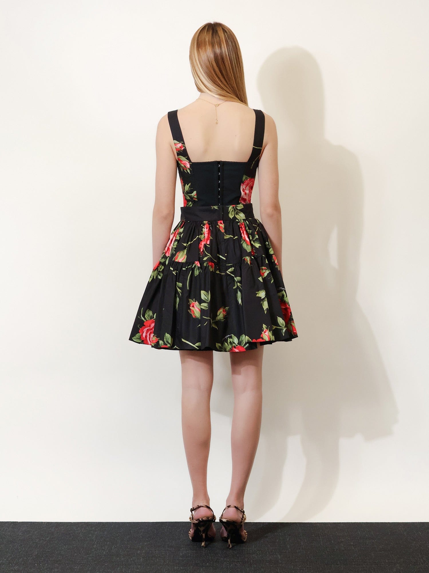 Dolce & Gabbana Cotton skirt with iconic print