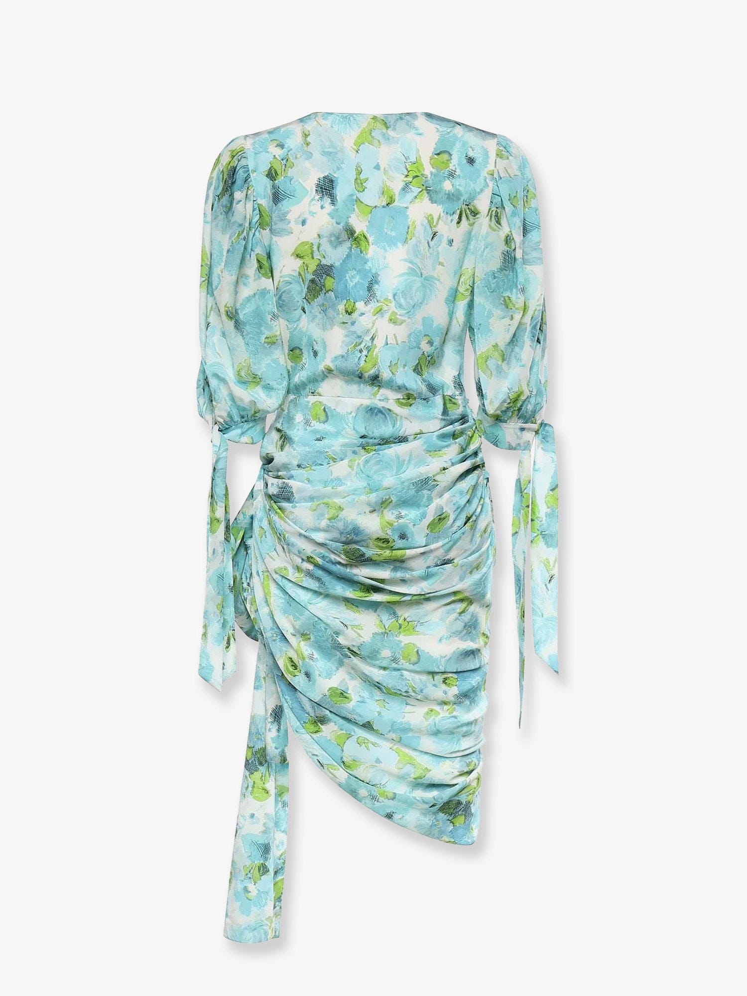 Chloe Silk dress with multicolor floral print