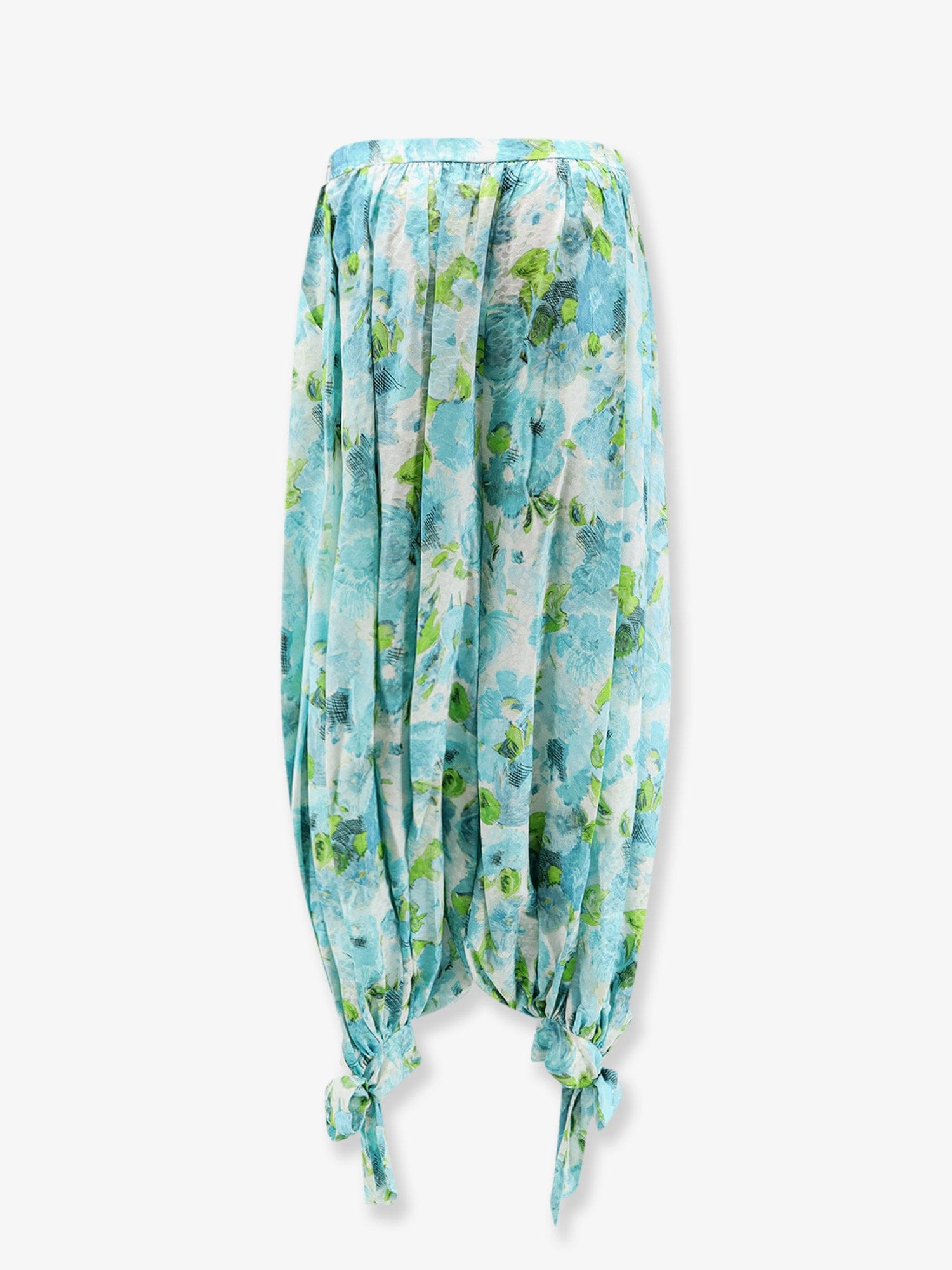 Chloe Harem multicolor silk trousers