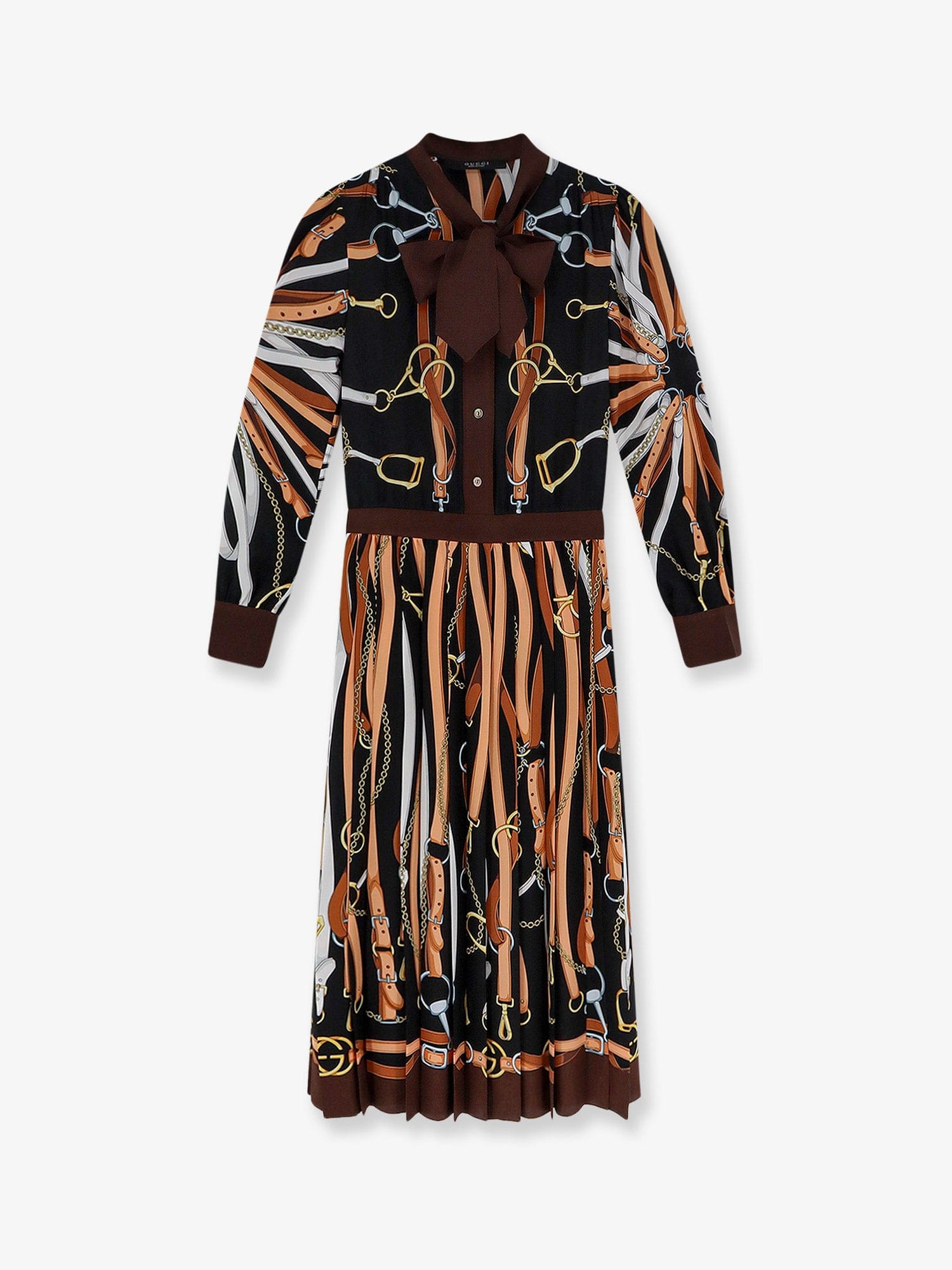 Gucci Chemisier silk dress